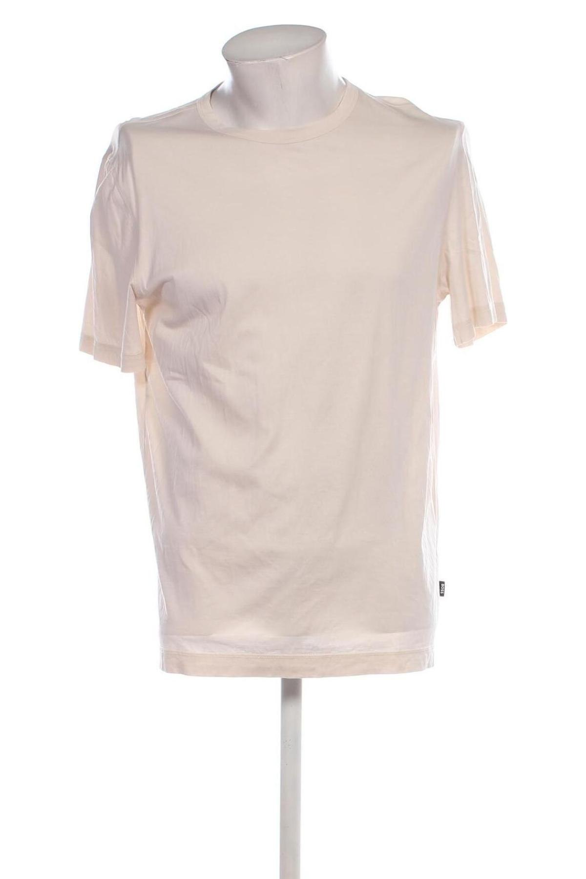 Herren T-Shirt BOSS, Größe XL, Farbe Ecru, Preis € 32,00