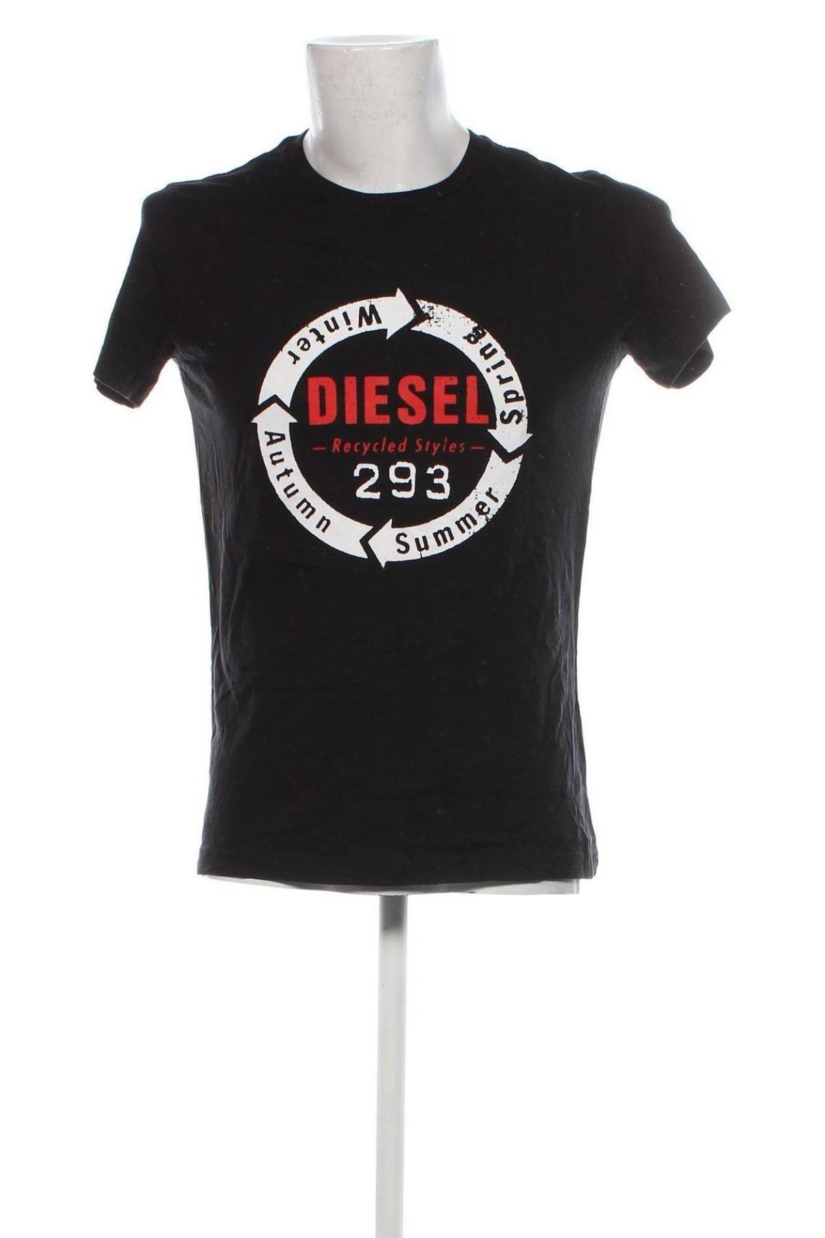 Ανδρικό t-shirt Diesel, Μέγεθος M, Χρώμα Μαύρο, Τιμή 60,99 €