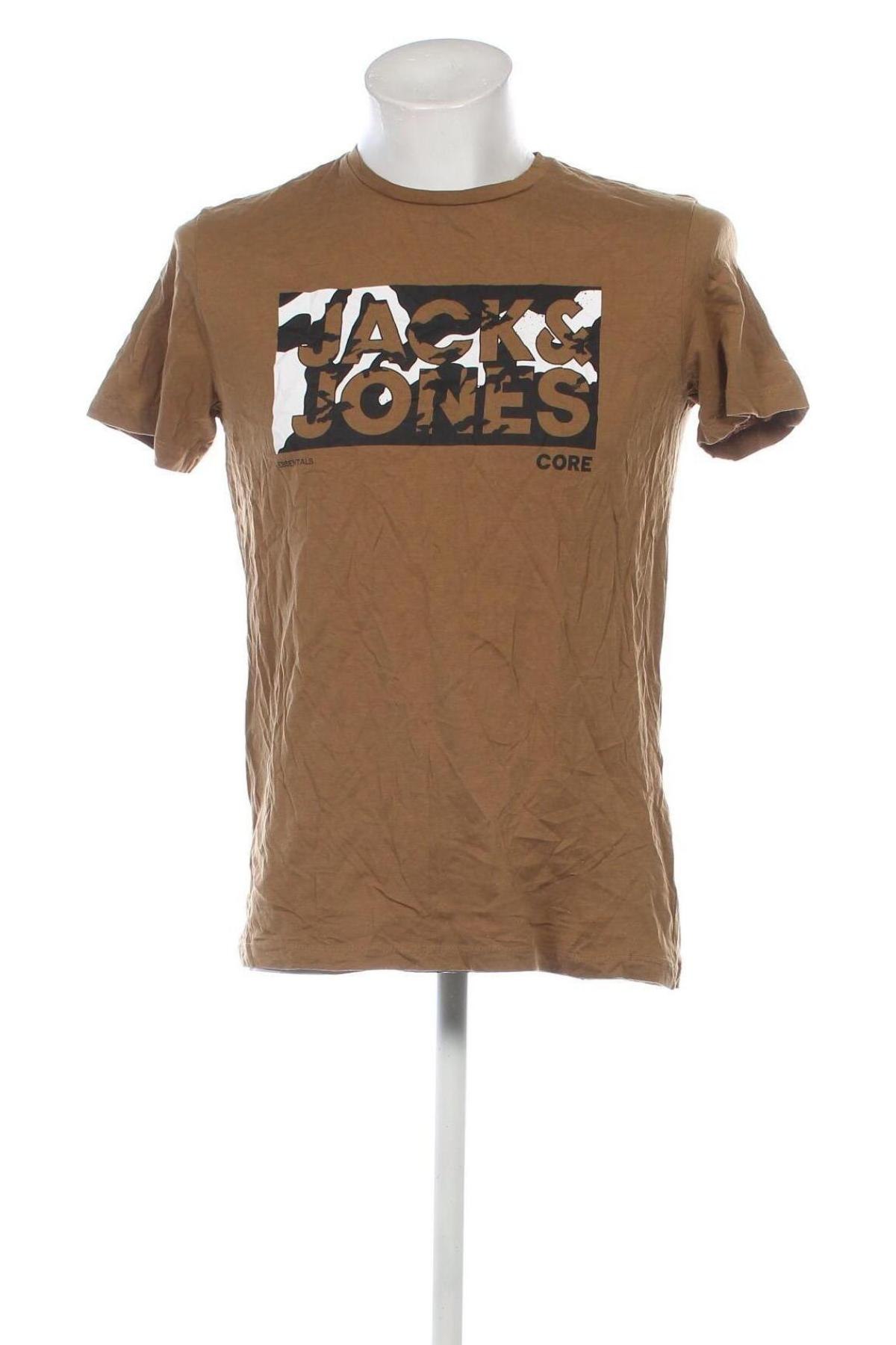 Herren T-Shirt Jack & Jones, Größe L, Farbe Braun, Preis 12,79 €