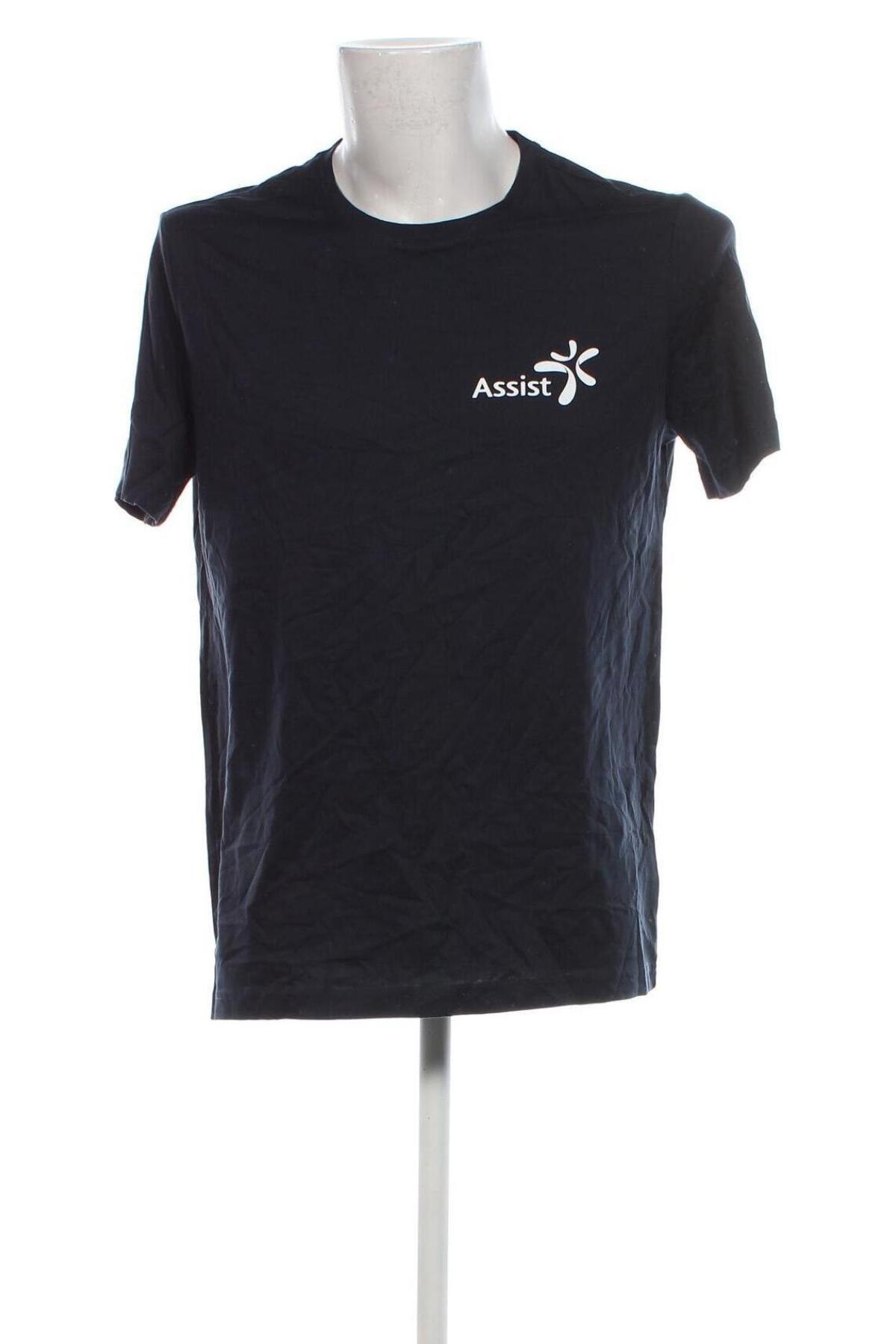 Ανδρικό t-shirt Kariban, Μέγεθος L, Χρώμα Μπλέ, Τιμή 3,49 €