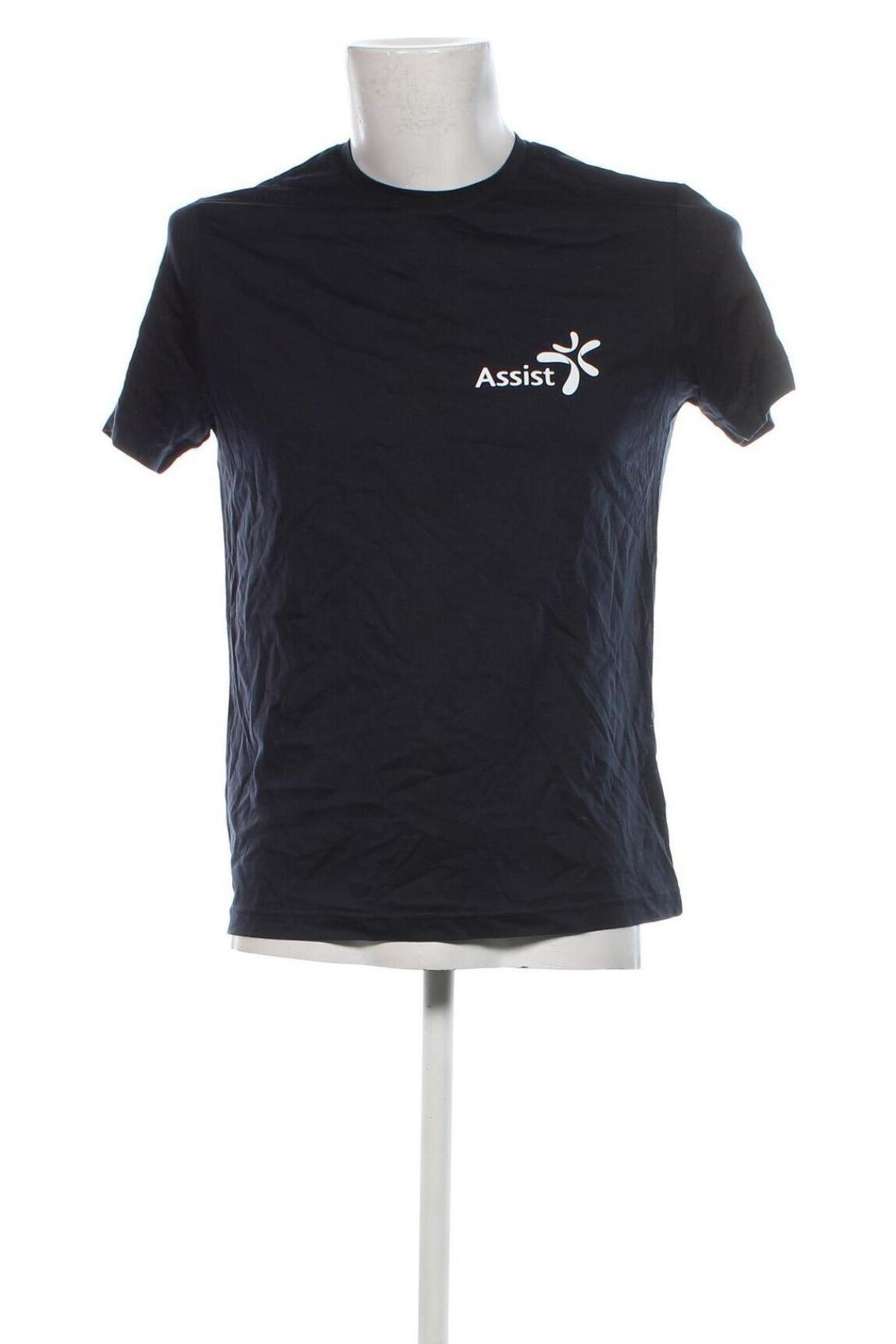 Herren T-Shirt Kariban, Größe M, Farbe Blau, Preis € 4,99