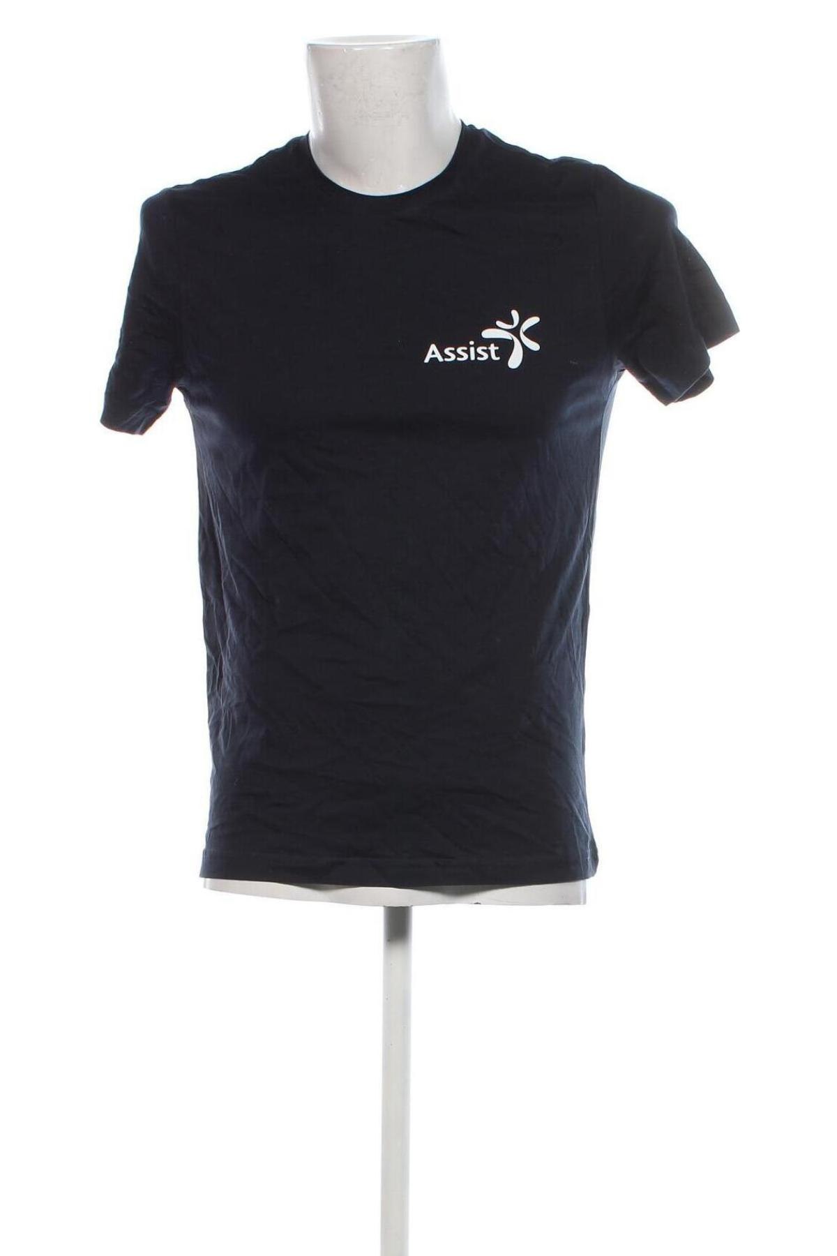 Ανδρικό t-shirt Kariban, Μέγεθος S, Χρώμα Μπλέ, Τιμή 3,99 €