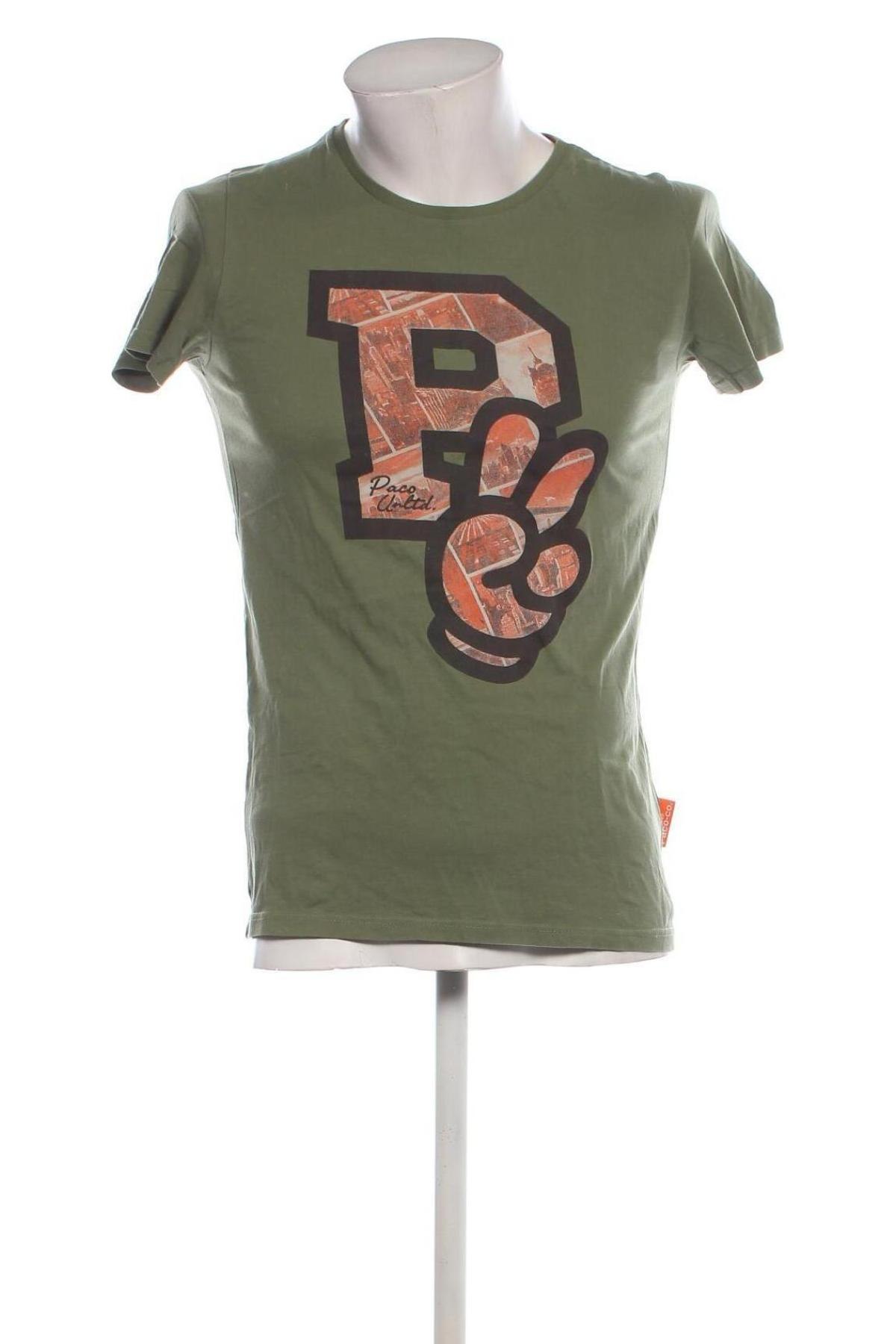 Tricou de bărbați Paco&Co, Mărime M, Culoare Verde, Preț 39,90 Lei