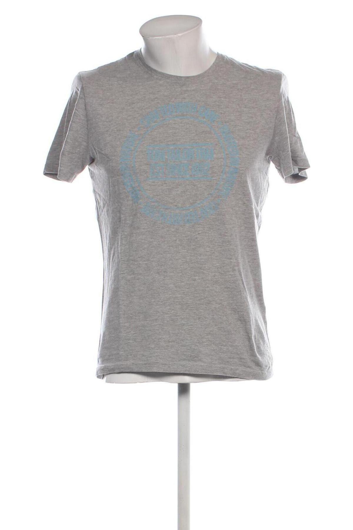 Herren T-Shirt Tom Tailor, Größe M, Farbe Grau, Preis € 4,49