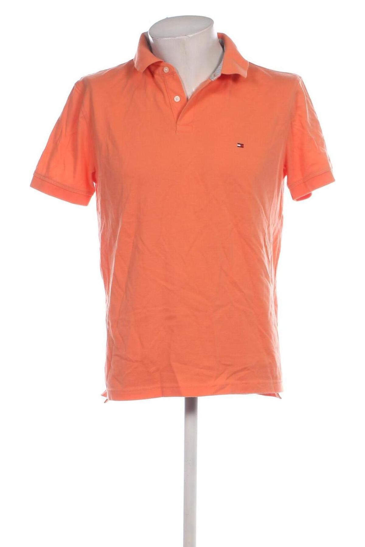 Herren T-Shirt Tommy Hilfiger, Größe L, Farbe Orange, Preis 55,75 €