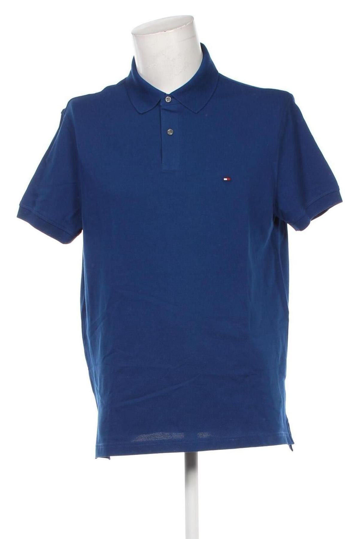 Tricou de bărbați Tommy Hilfiger, Mărime XL, Culoare Albastru, Preț 542,99 Lei