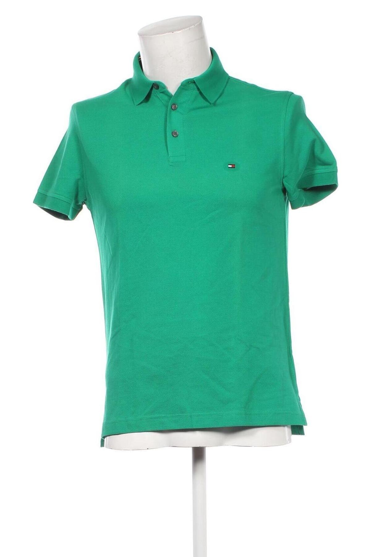 Tricou de bărbați Tommy Hilfiger, Mărime M, Culoare Verde, Preț 380,99 Lei