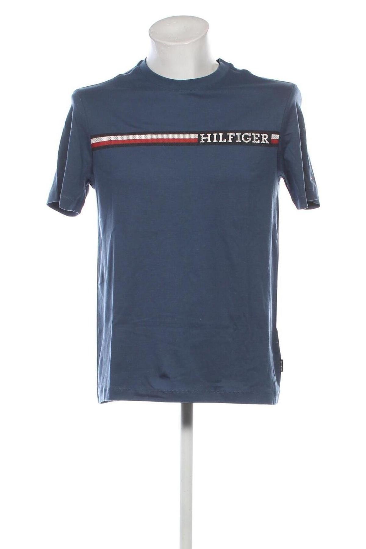 Herren T-Shirt Tommy Hilfiger, Größe S, Farbe Blau, Preis 37,99 €