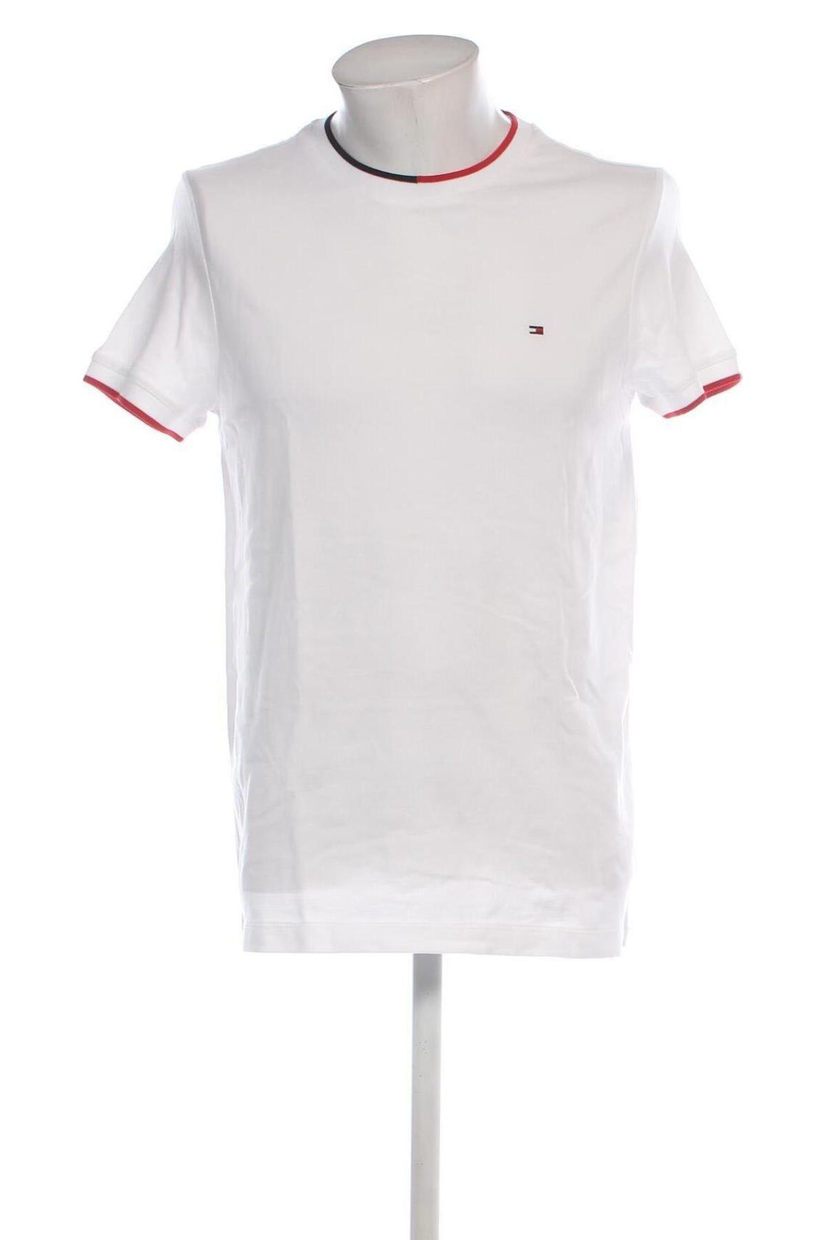 Tricou de bărbați Tommy Hilfiger, Mărime M, Culoare Alb, Preț 188,99 Lei