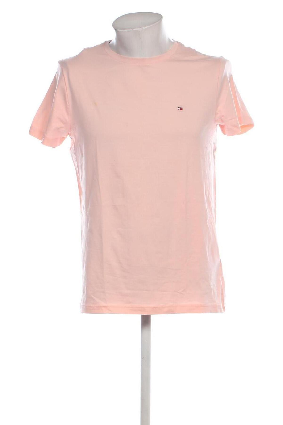 Ανδρικό t-shirt Tommy Hilfiger, Μέγεθος L, Χρώμα Ρόζ , Τιμή 50,99 €