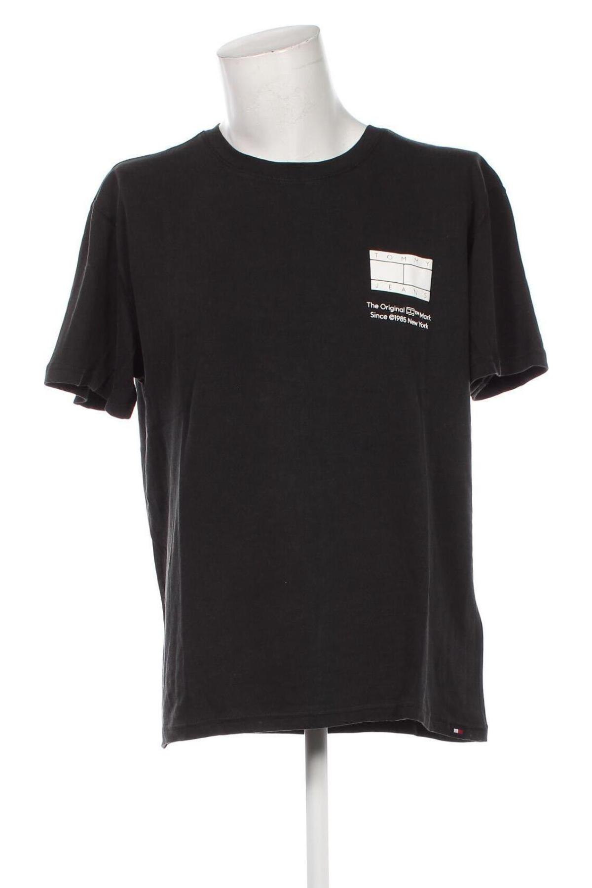 Ανδρικό t-shirt Tommy Jeans, Μέγεθος XL, Χρώμα Μαύρο, Τιμή 33,49 €