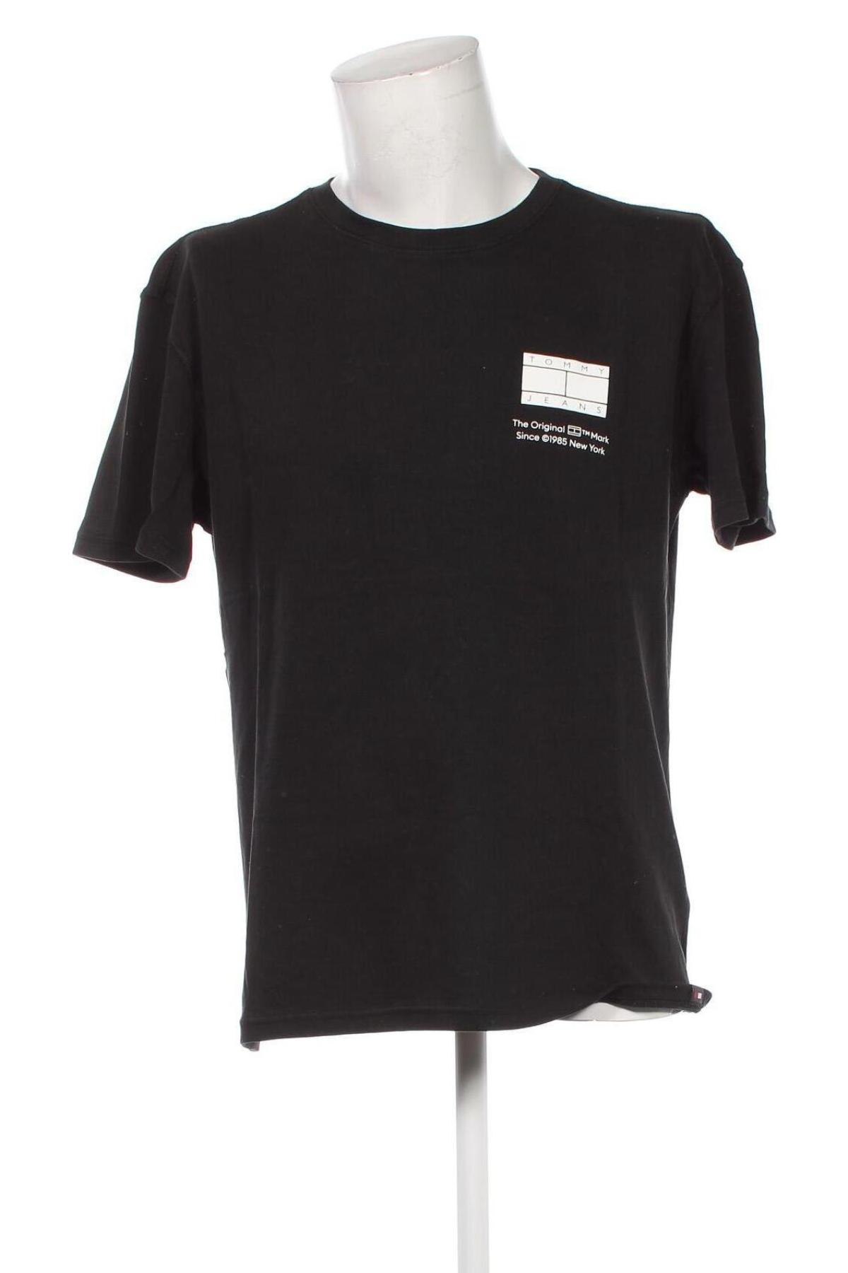 Ανδρικό t-shirt Tommy Jeans, Μέγεθος L, Χρώμα Μαύρο, Τιμή 50,99 €