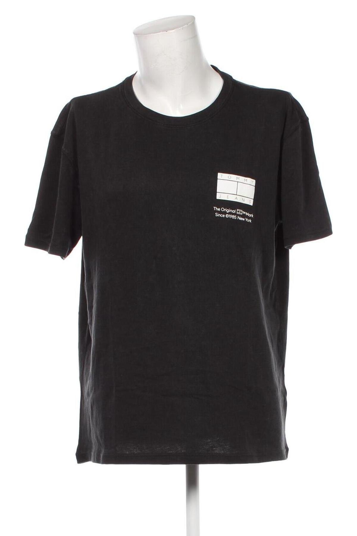 Herren T-Shirt Tommy Jeans, Größe XXL, Farbe Schwarz, Preis € 37,99