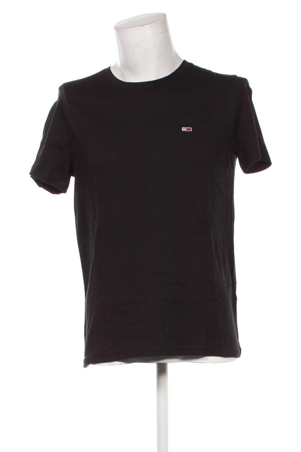 Herren T-Shirt Tommy Jeans, Größe L, Farbe Schwarz, Preis € 57,49