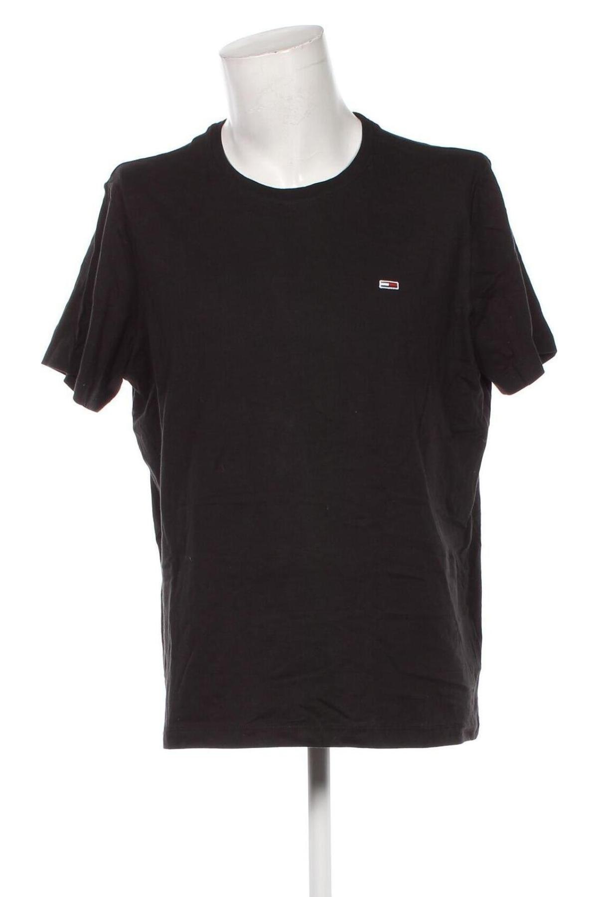 Ανδρικό t-shirt Tommy Jeans, Μέγεθος 3XL, Χρώμα Μαύρο, Τιμή 35,99 €