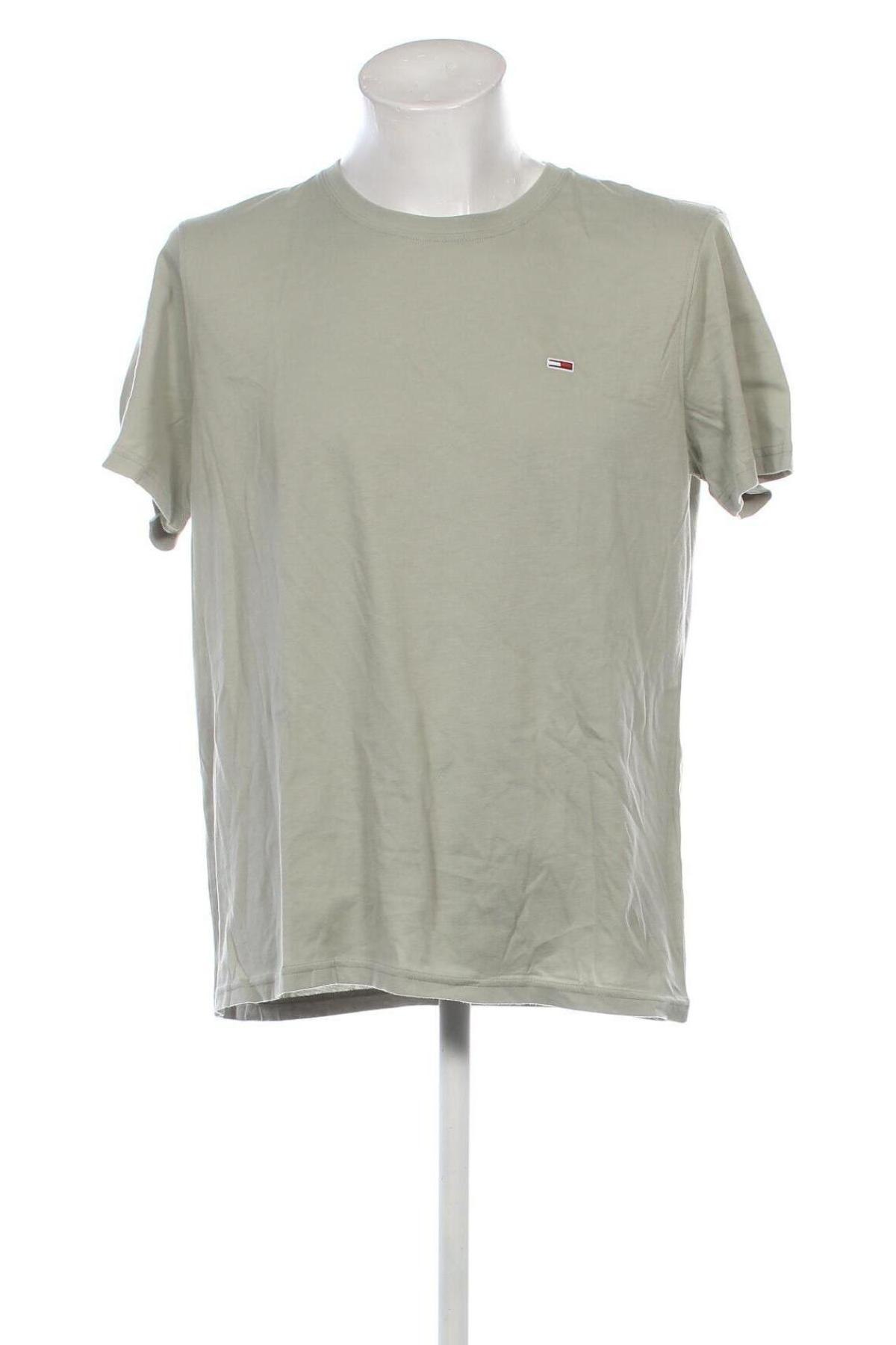 Ανδρικό t-shirt Tommy Jeans, Μέγεθος XXL, Χρώμα Πράσινο, Τιμή 35,99 €