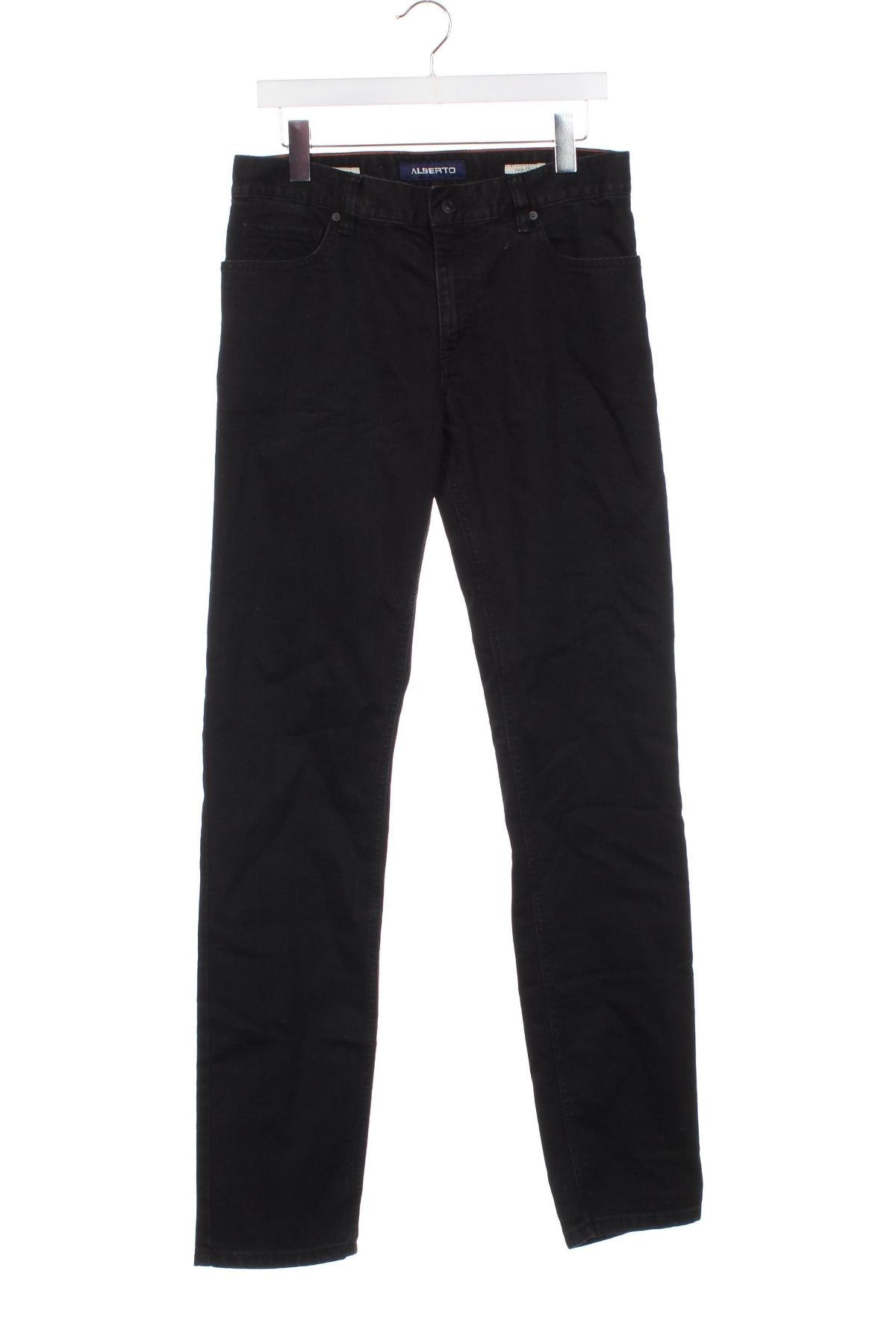 Herren Jeans Alberto, Größe M, Farbe Schwarz, Preis 23,79 €