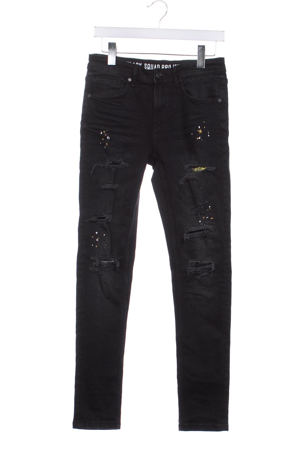 Herren Jeans Black Squad, Größe M, Farbe Schwarz, Preis 8,29 €