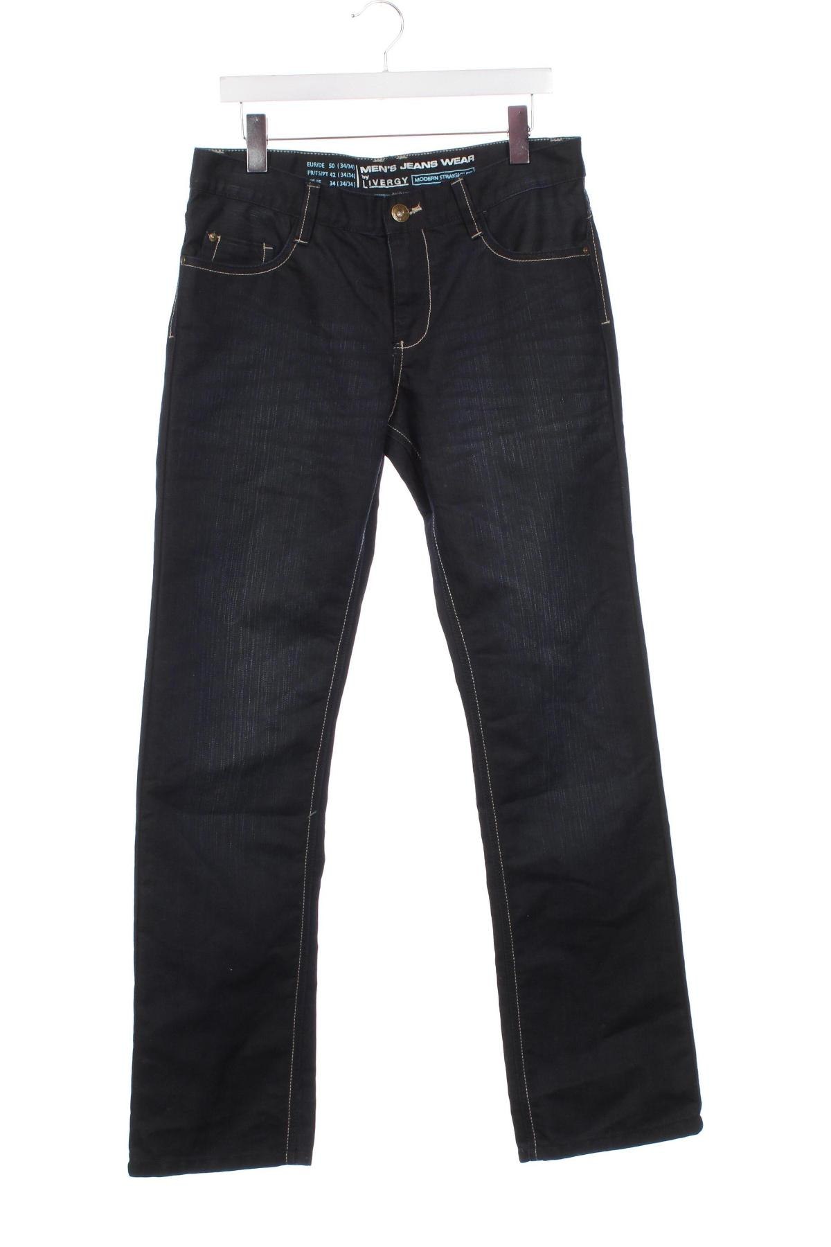 Herren Jeans Livergy, Größe L, Farbe Blau, Preis € 10,29