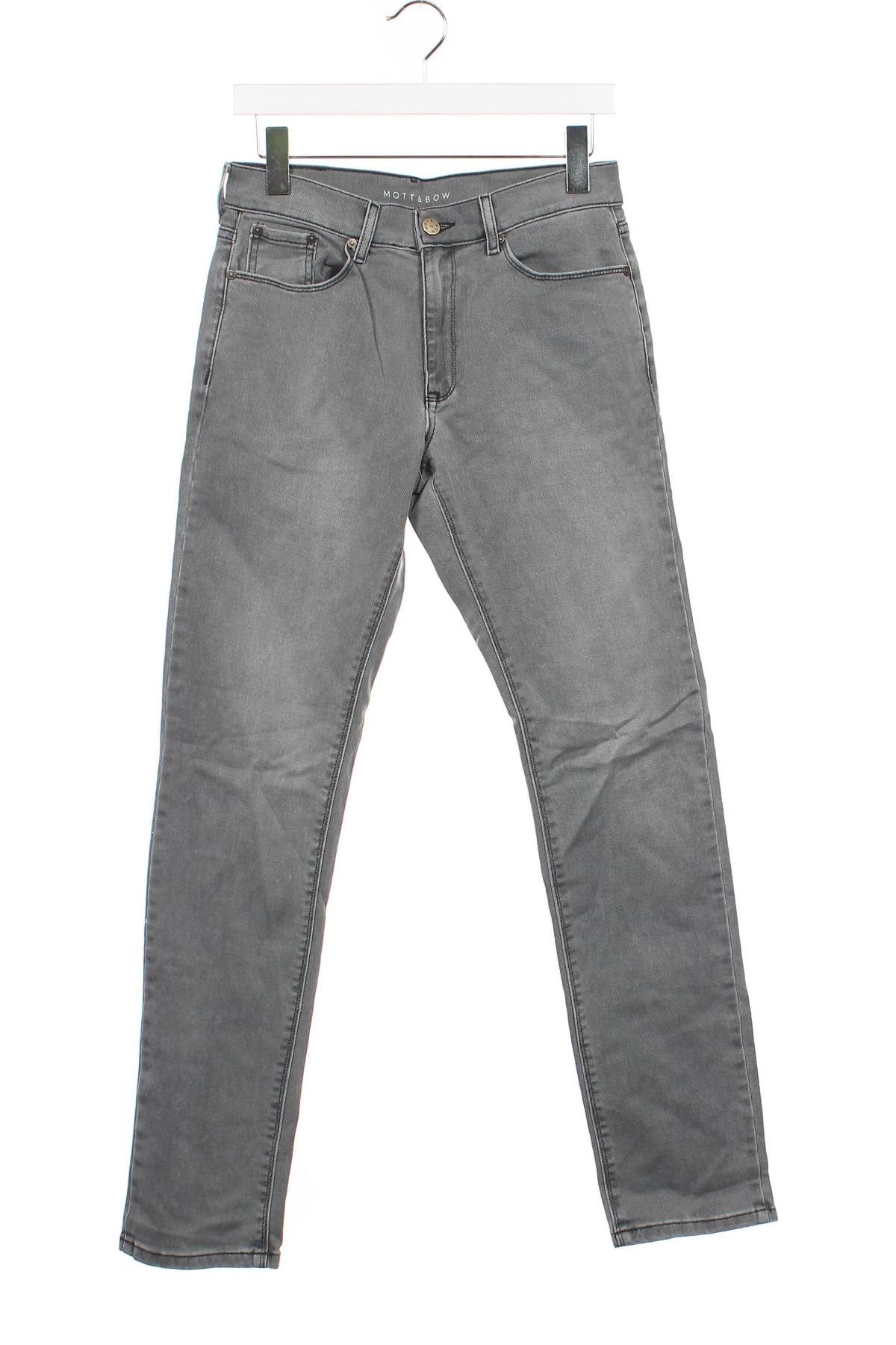 Herren Jeans Mott & Bow, Größe S, Farbe Grau, Preis 5,99 €