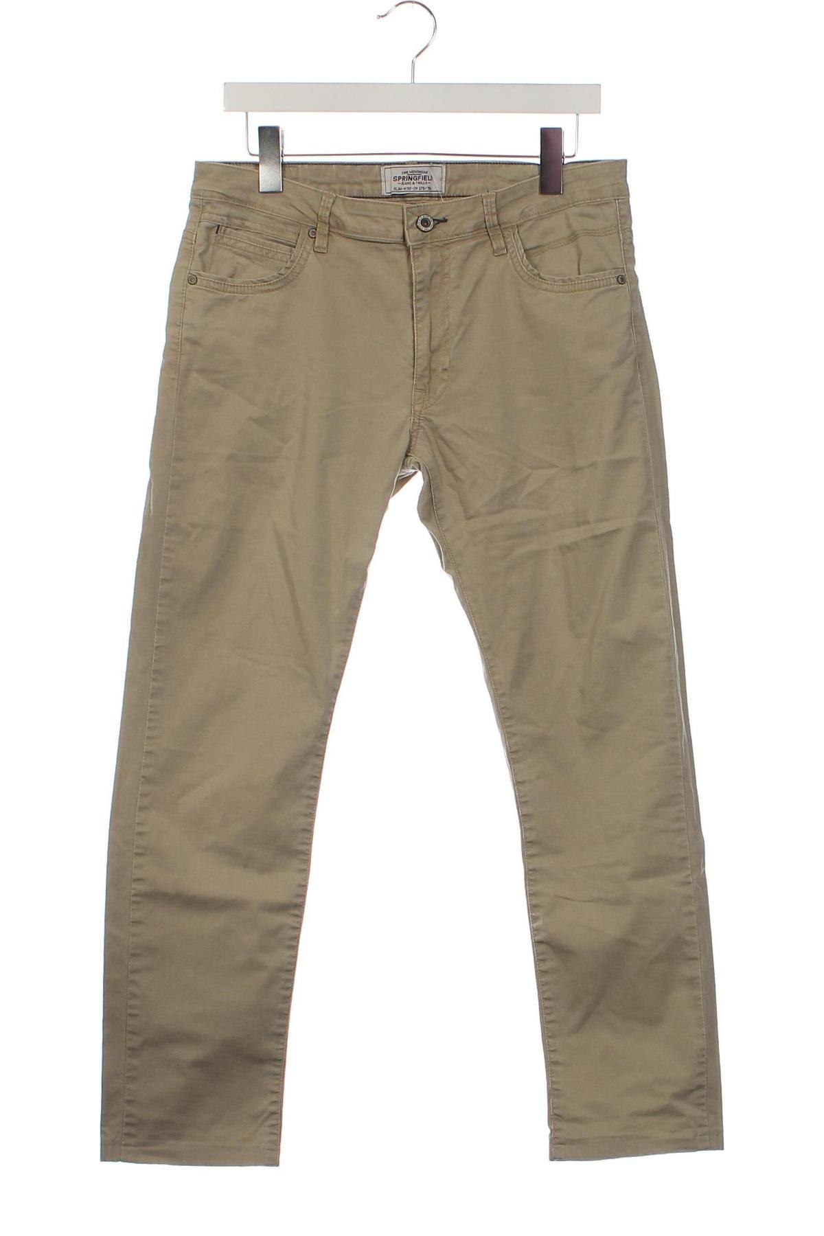 Herren Jeans Springfield, Größe S, Farbe Beige, Preis € 13,99