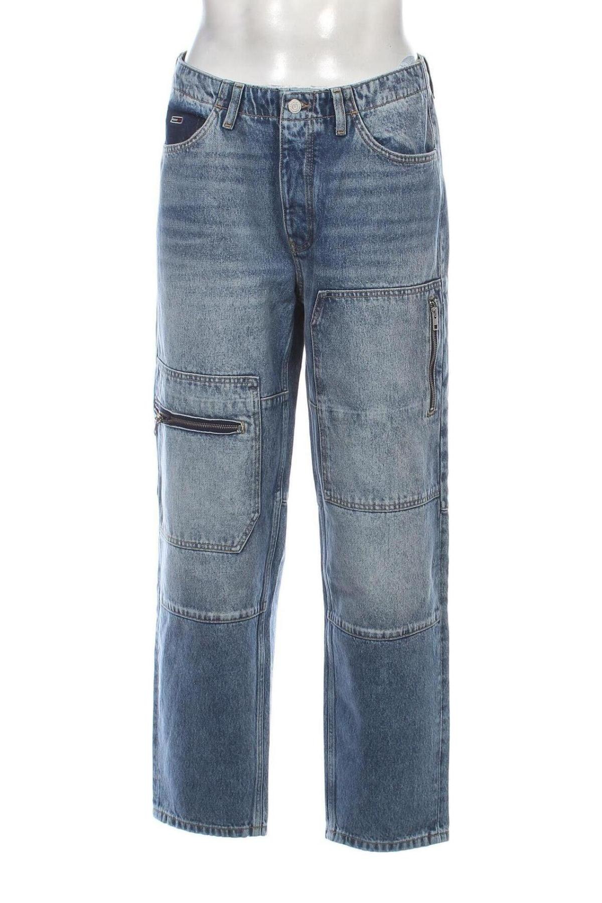 Męskie jeansy Tommy Jeans, Rozmiar M, Kolor Niebieski, Cena 582,99 zł