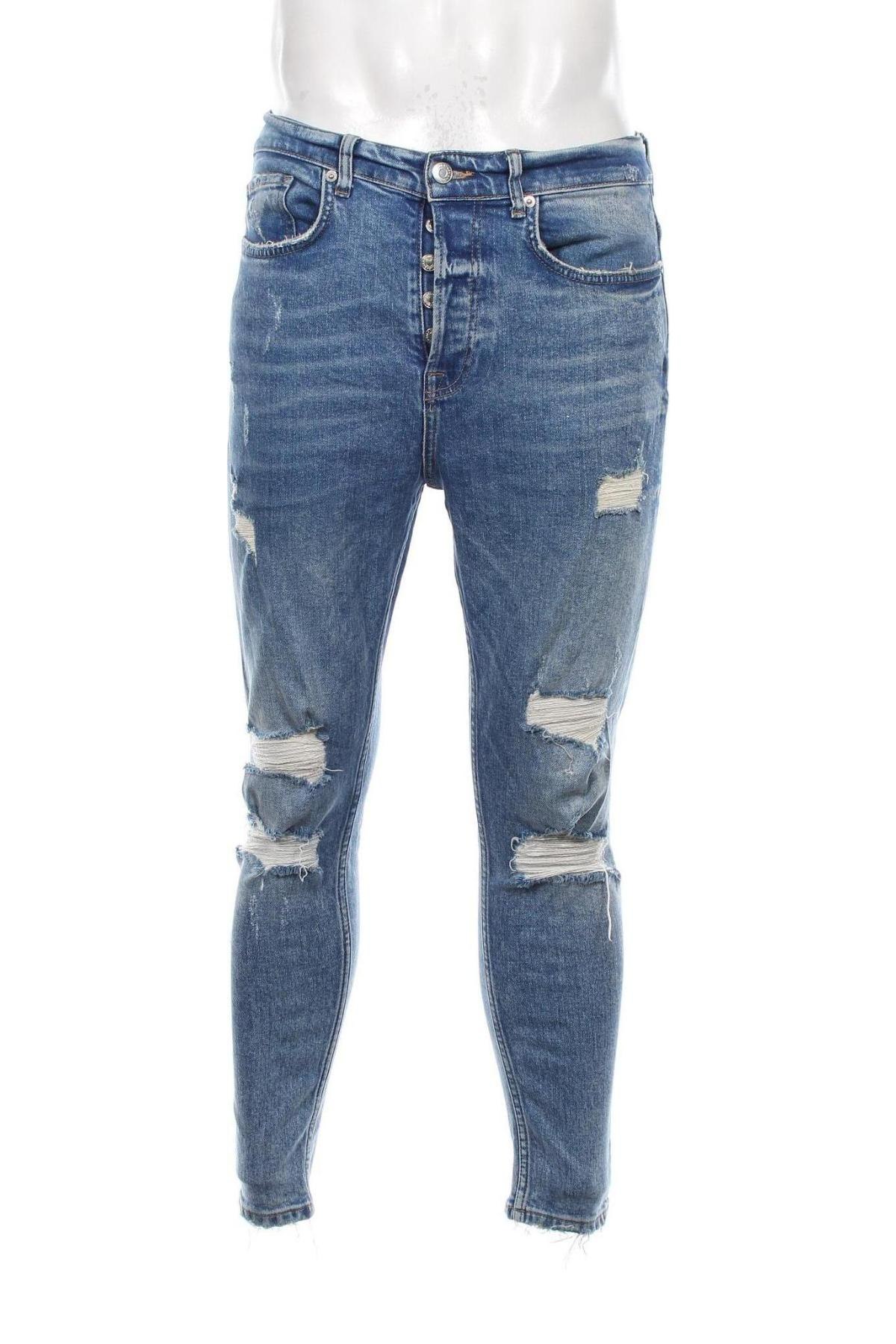 Herren Jeans Zara, Größe M, Farbe Blau, Preis 18,99 €