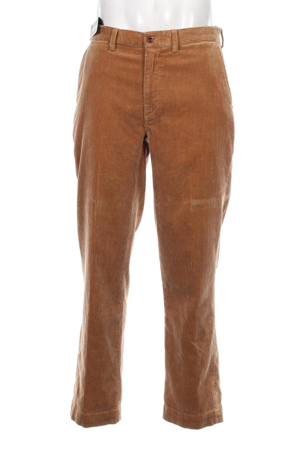 Pantaloni raiați de bărbați Polo By Ralph Lauren, Mărime M, Culoare Bej, Preț 642,99 Lei