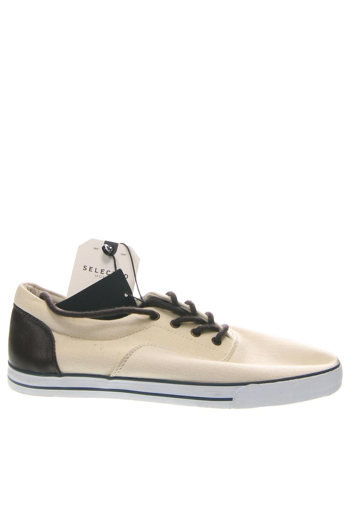 Herrenschuhe Selected Homme, Größe 44, Farbe Ecru, Preis 66,49 €