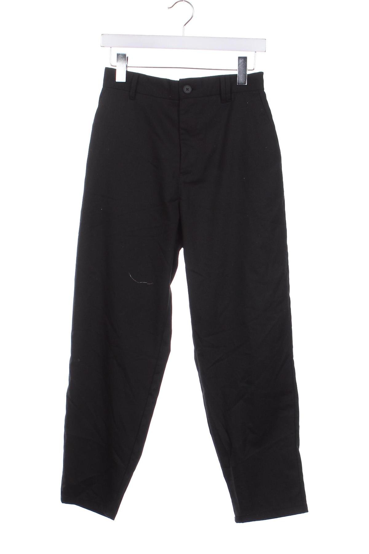 Pantaloni de bărbați Bershka, Mărime S, Culoare Negru, Preț 29,99 Lei