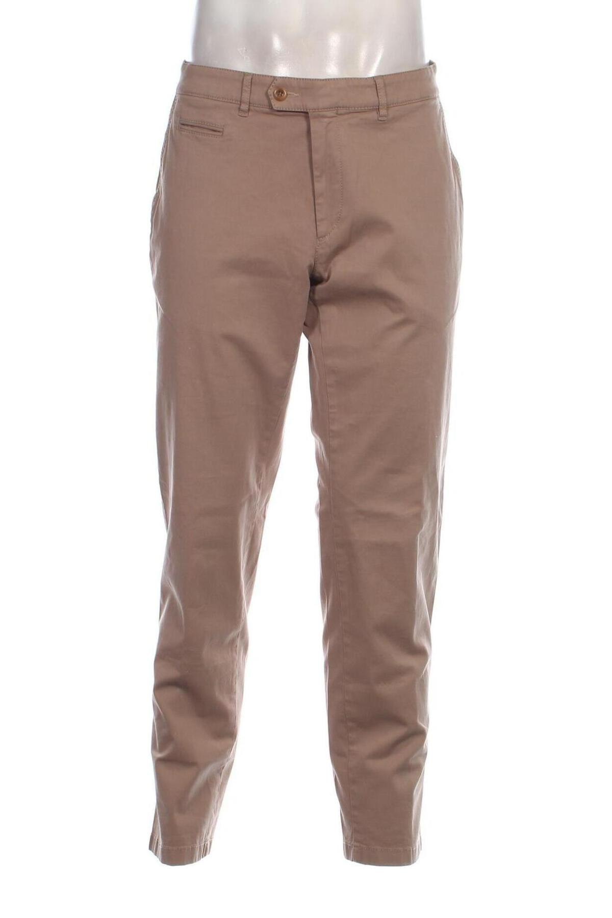 Herrenhose Brax, Größe L, Farbe Beige, Preis € 19,49