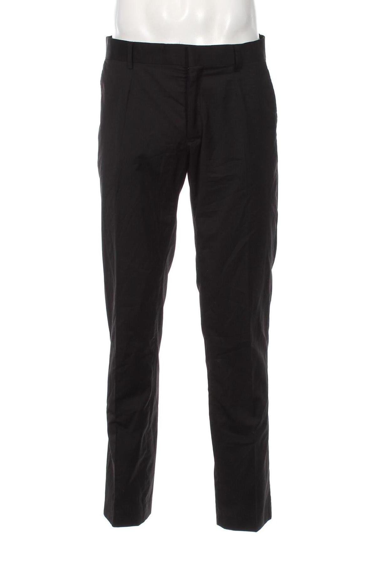 Pantaloni de bărbați H&M, Mărime L, Culoare Negru, Preț 48,99 Lei