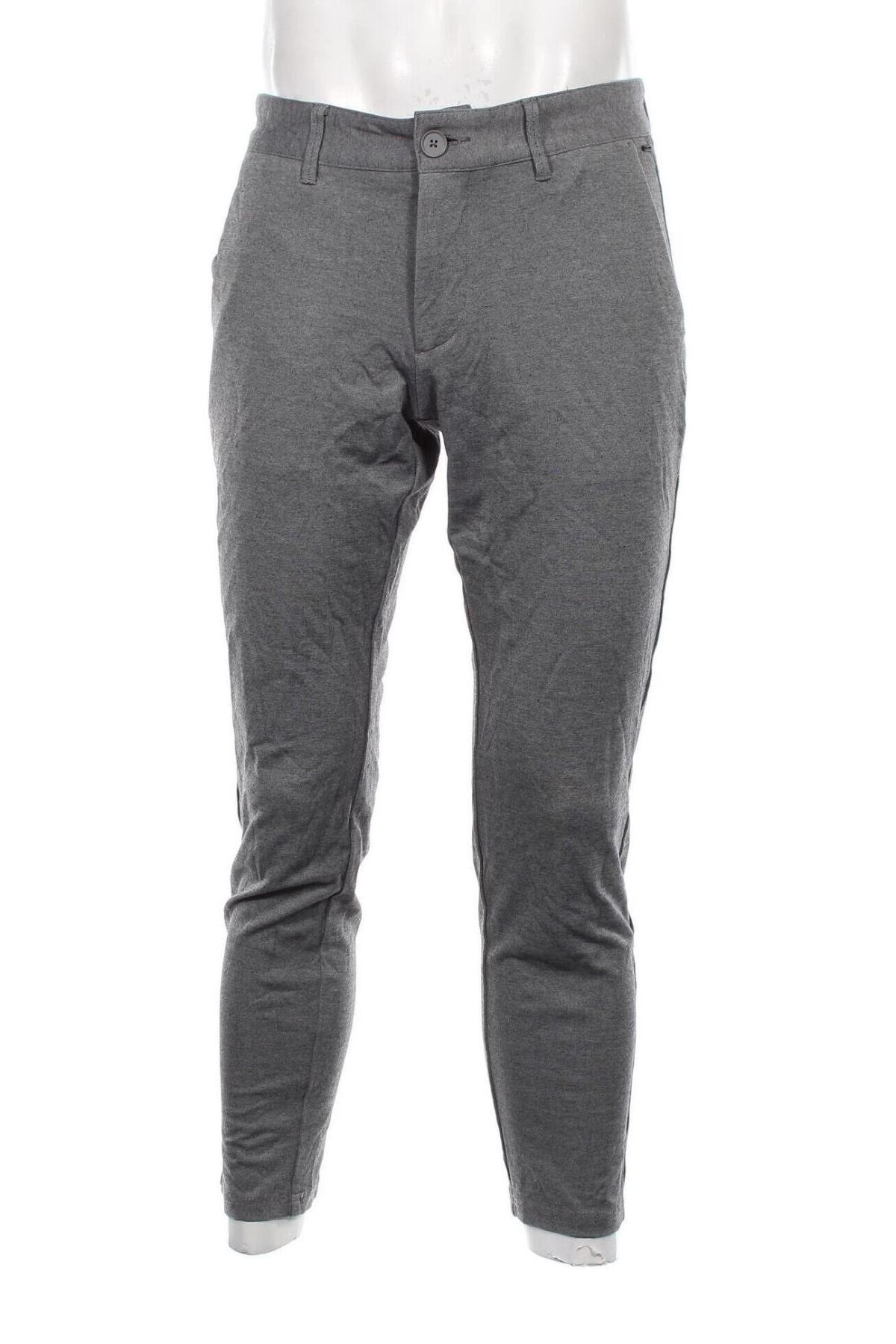 Pantaloni de bărbați Only & Sons, Mărime M, Culoare Gri, Preț 25,99 Lei