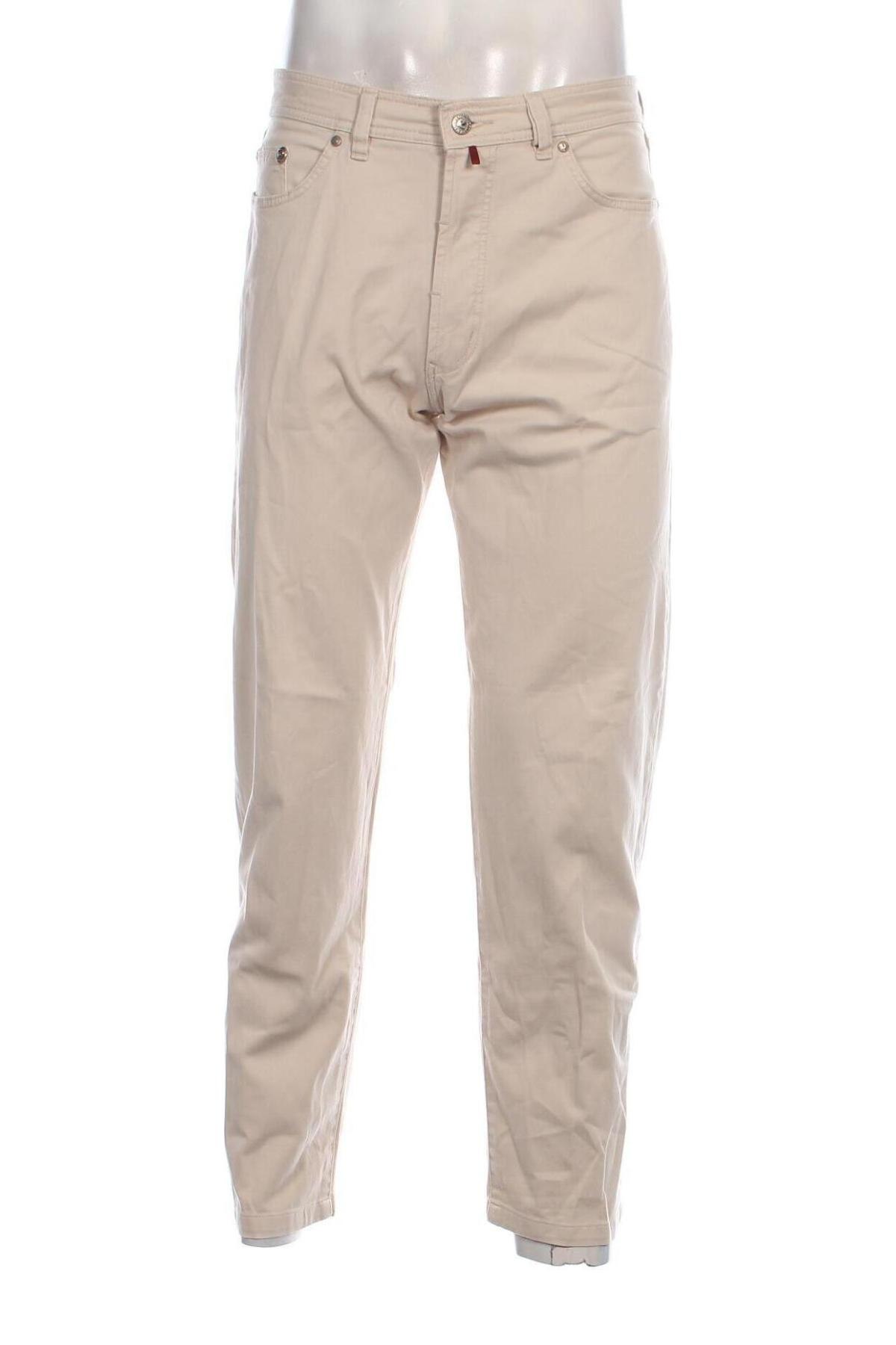 Pantaloni de bărbați Pierre Cardin, Mărime M, Culoare Bej, Preț 111,99 Lei