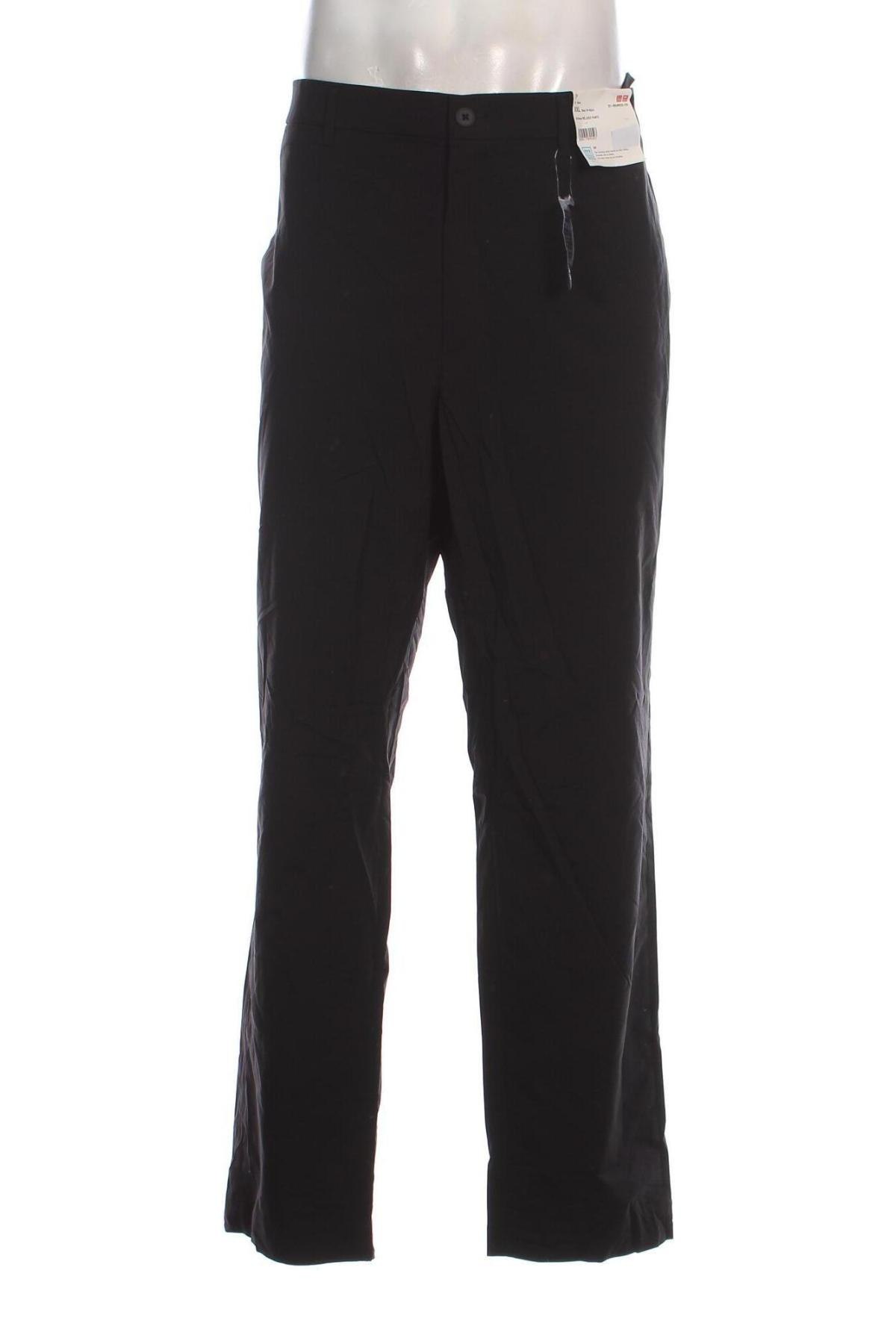 Pantaloni de bărbați Uniqlo, Mărime XXL, Culoare Negru, Preț 305,99 Lei