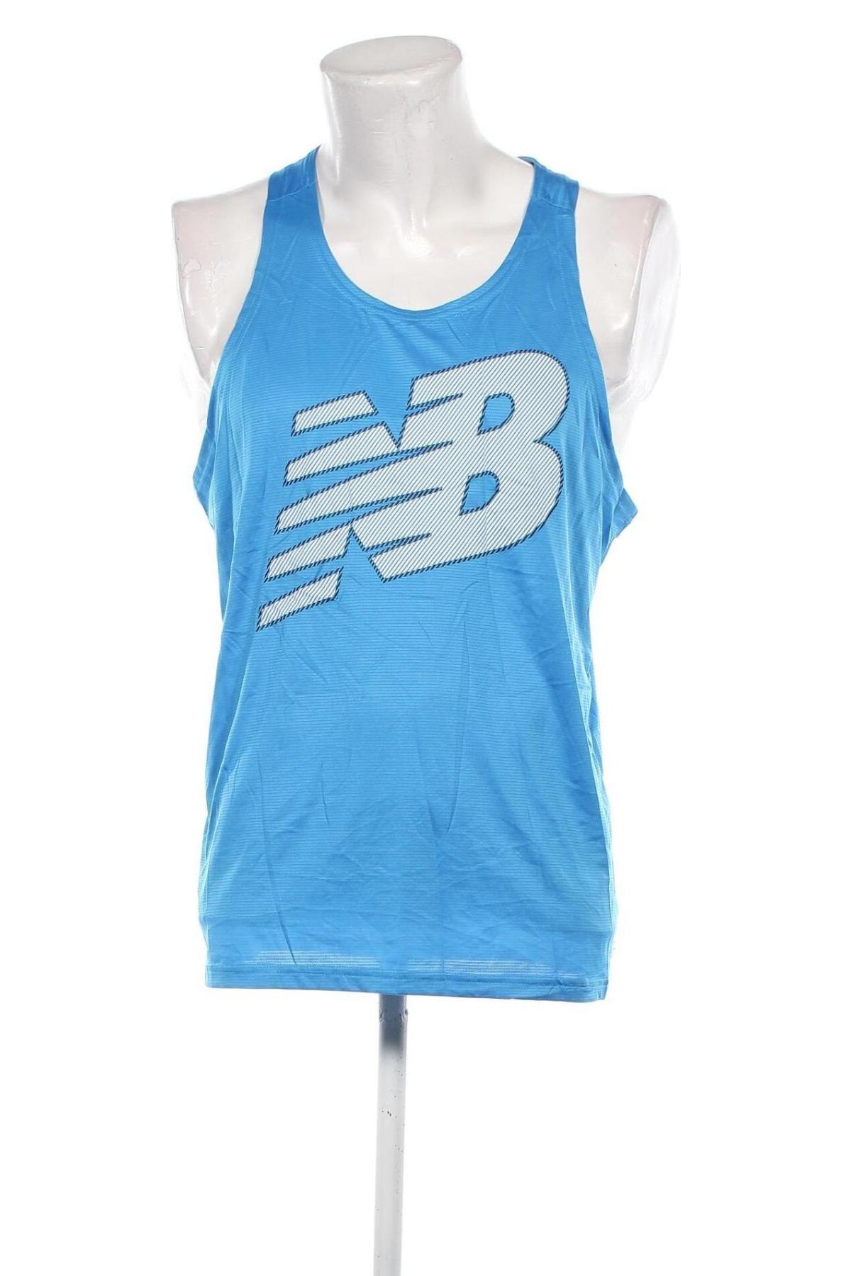 Herren Tanktop New Balance, Größe L, Farbe Blau, Preis € 17,29