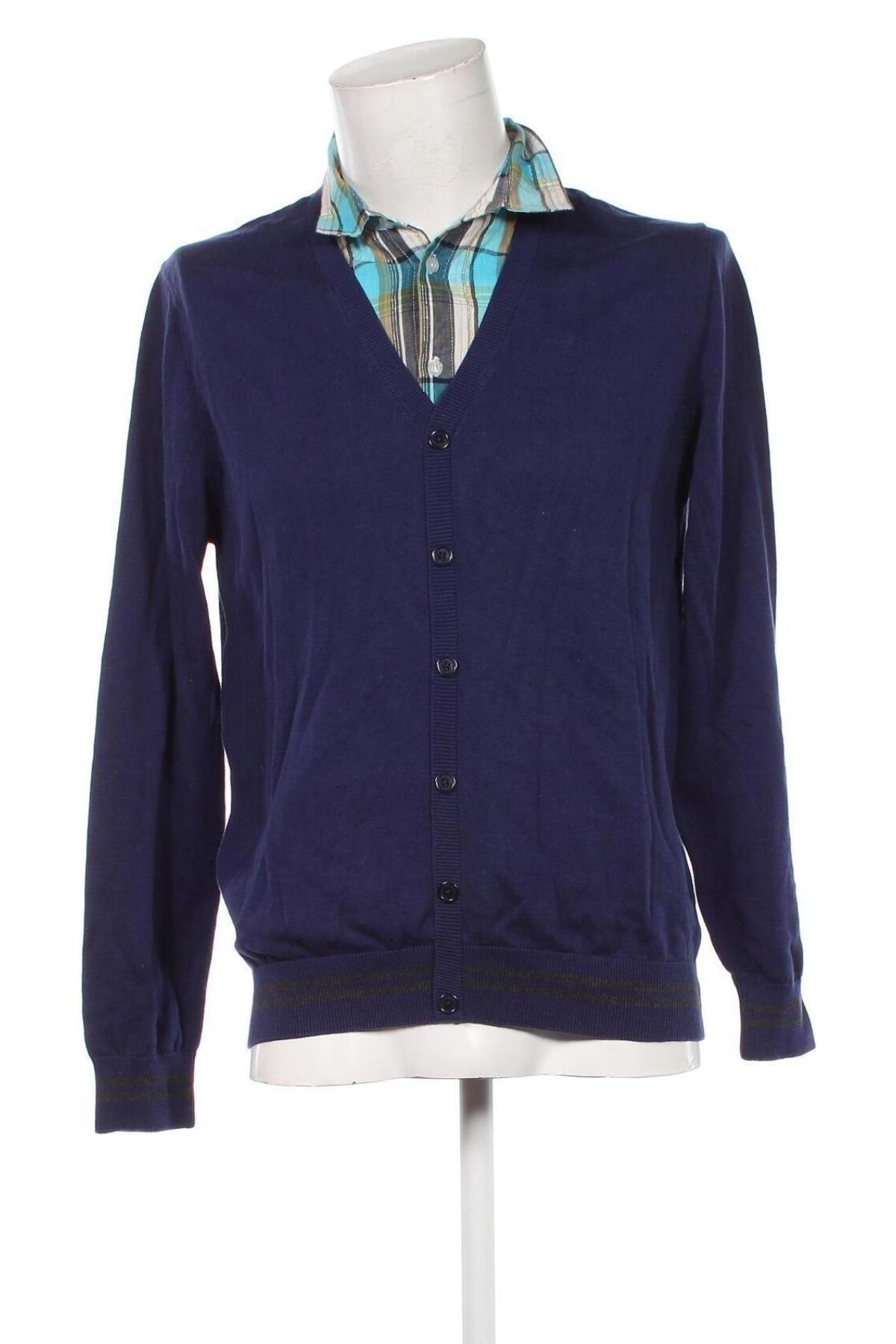 Herrenpullover Burton of London, Größe L, Farbe Blau, Preis € 13,49