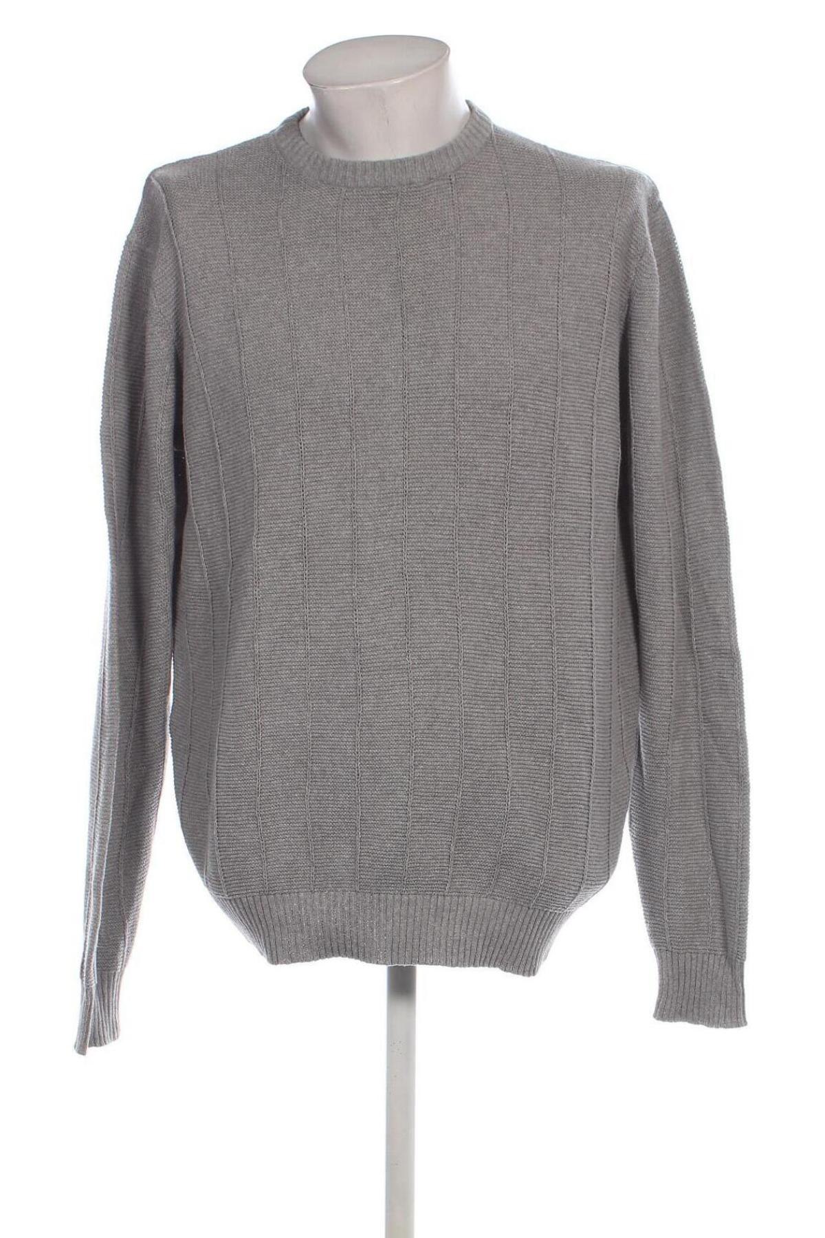 Herrenpullover Identic, Größe XL, Farbe Grau, Preis € 6,49