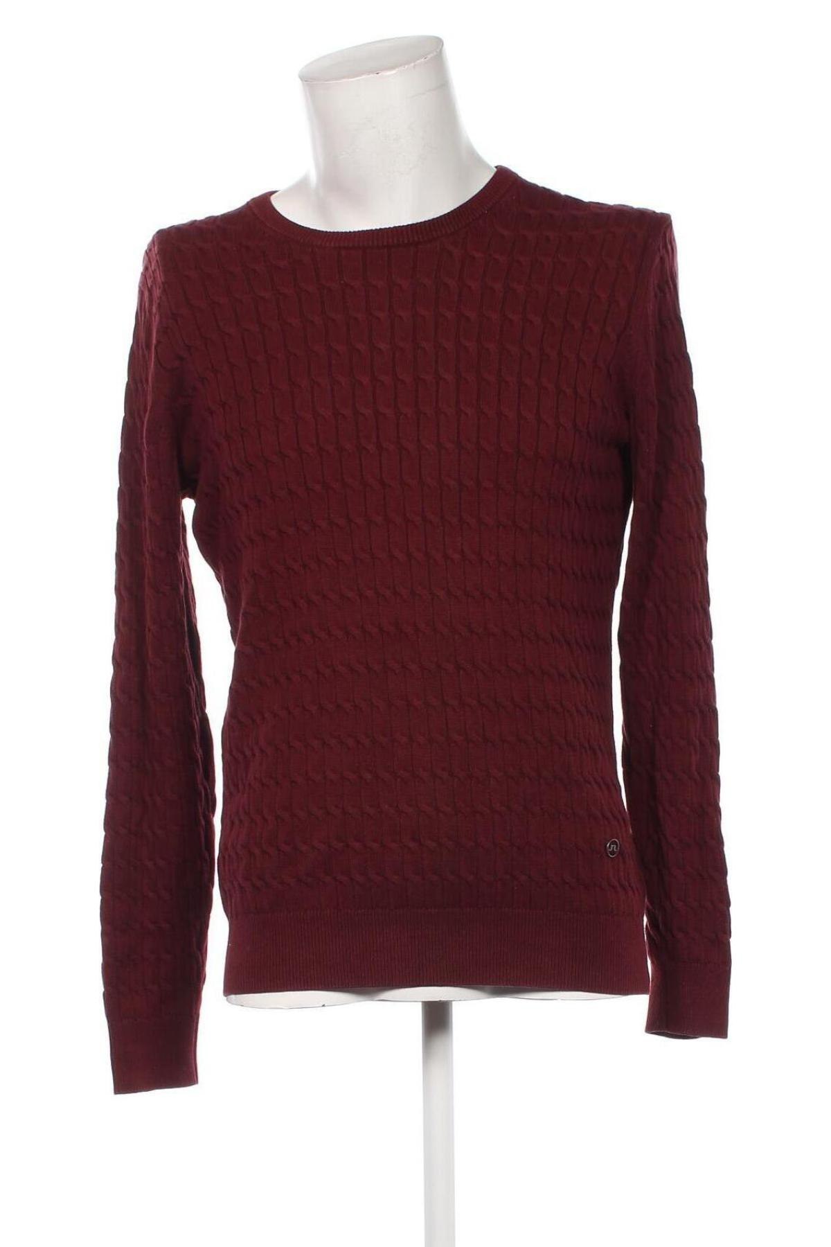 Herrenpullover J.Lindeberg, Größe L, Farbe Rot, Preis 30,49 €