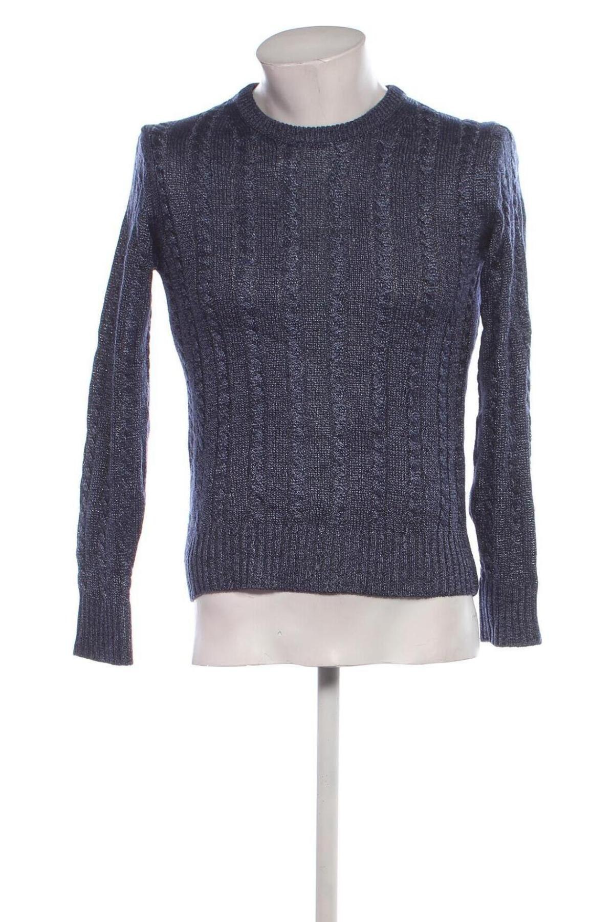 Herrenpullover Massimo Dutti, Größe M, Farbe Blau, Preis 85,04 €