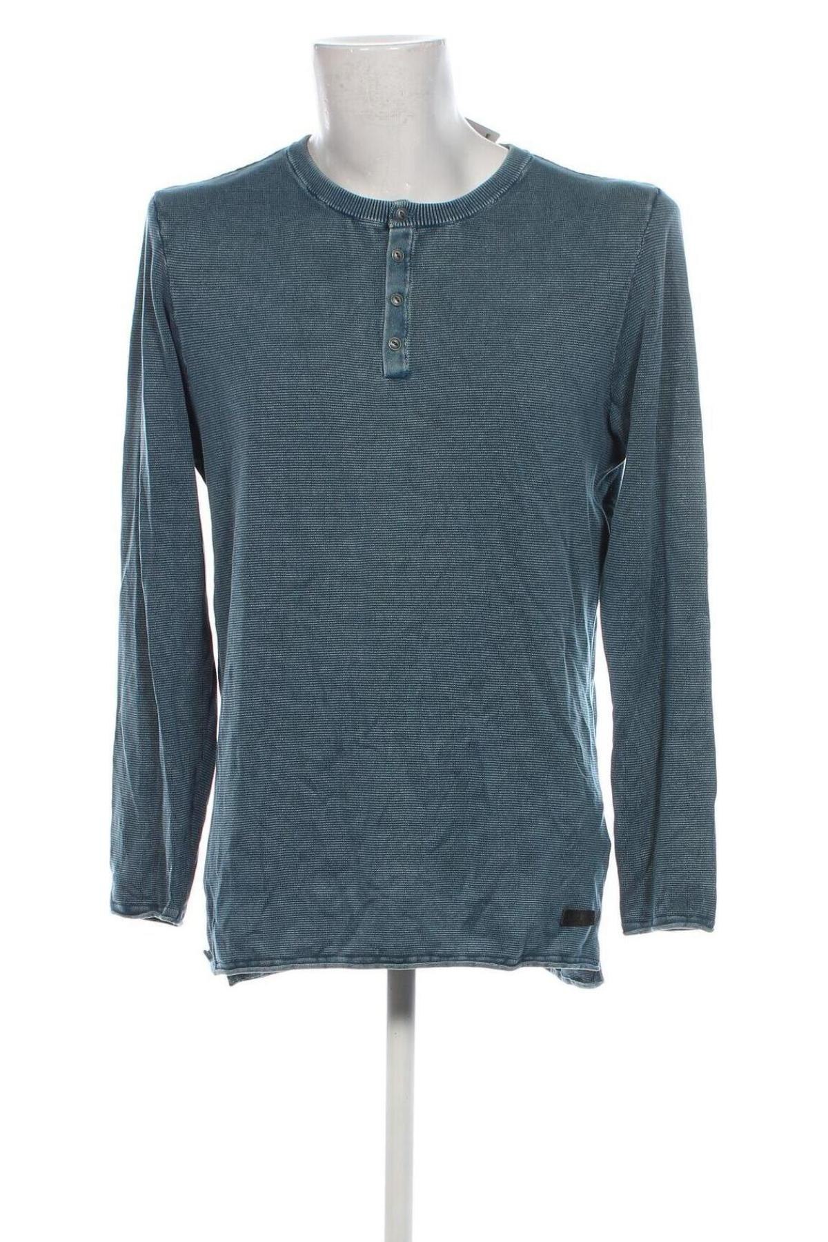 Herrenpullover Q/S by S.Oliver, Größe L, Farbe Blau, Preis 13,49 €