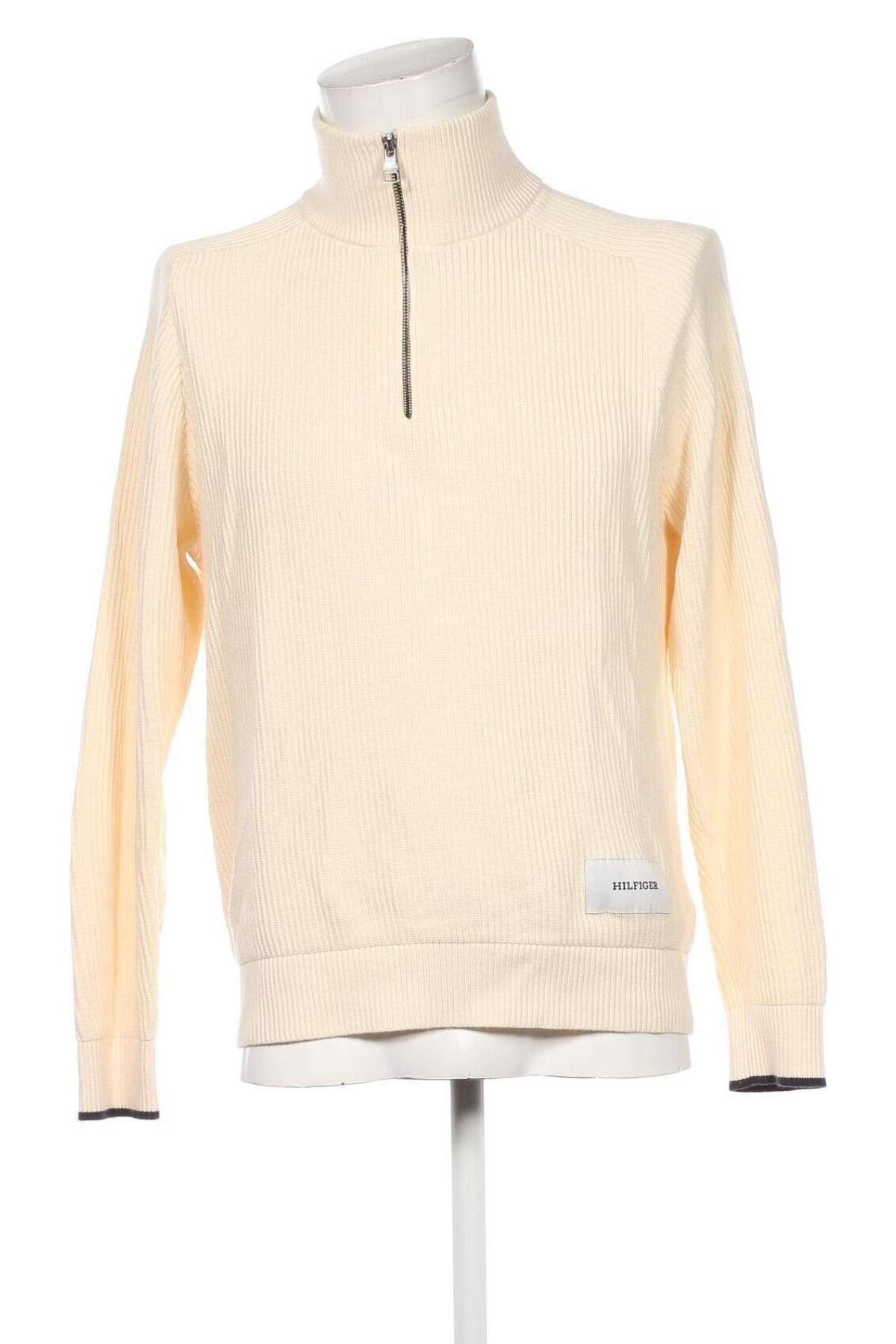 Herrenpullover Tommy Hilfiger, Größe 3XL, Farbe Ecru, Preis 98,49 €