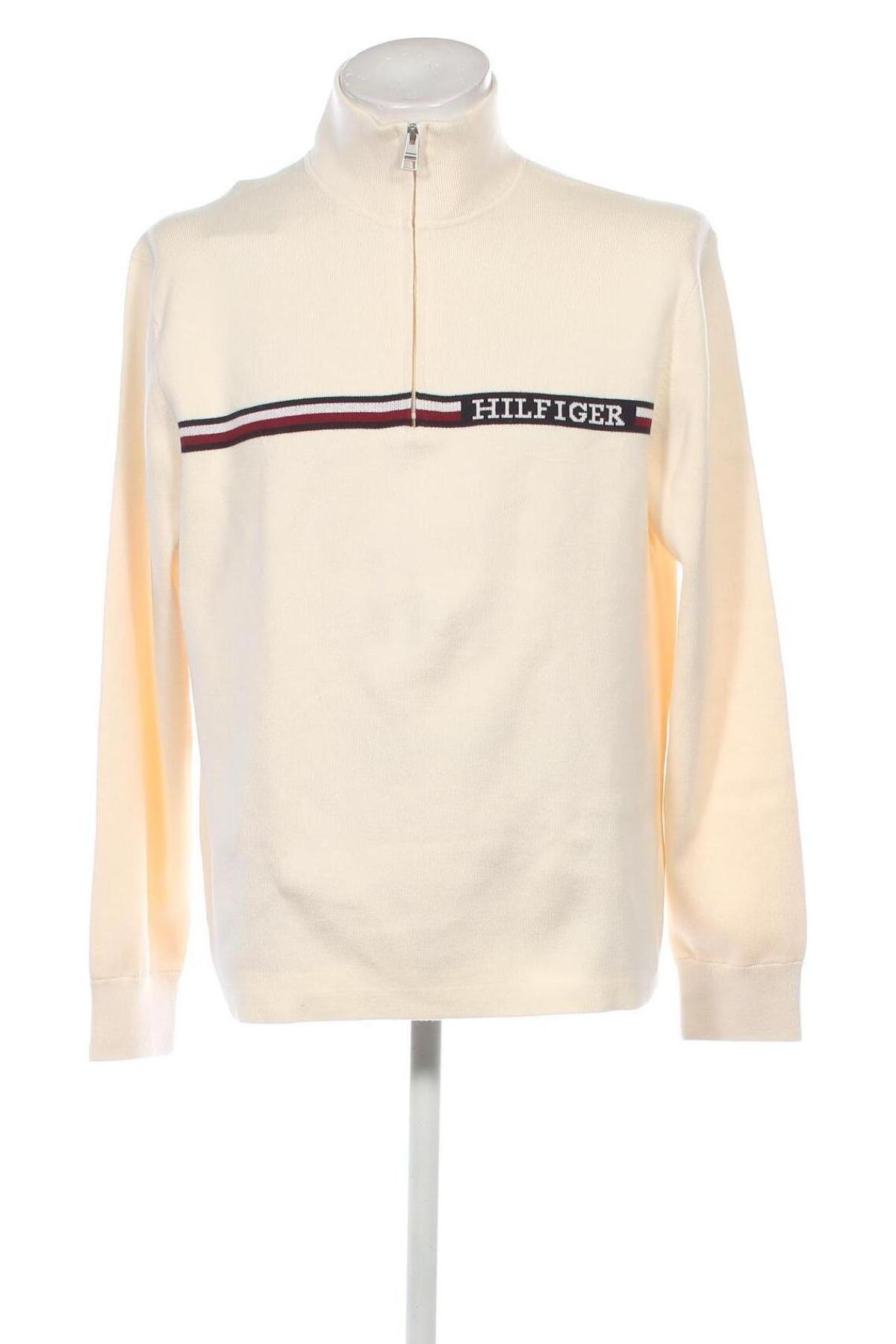 Pánsky sveter  Tommy Hilfiger, Veľkosť XL, Farba Kremová, Cena  79,95 €