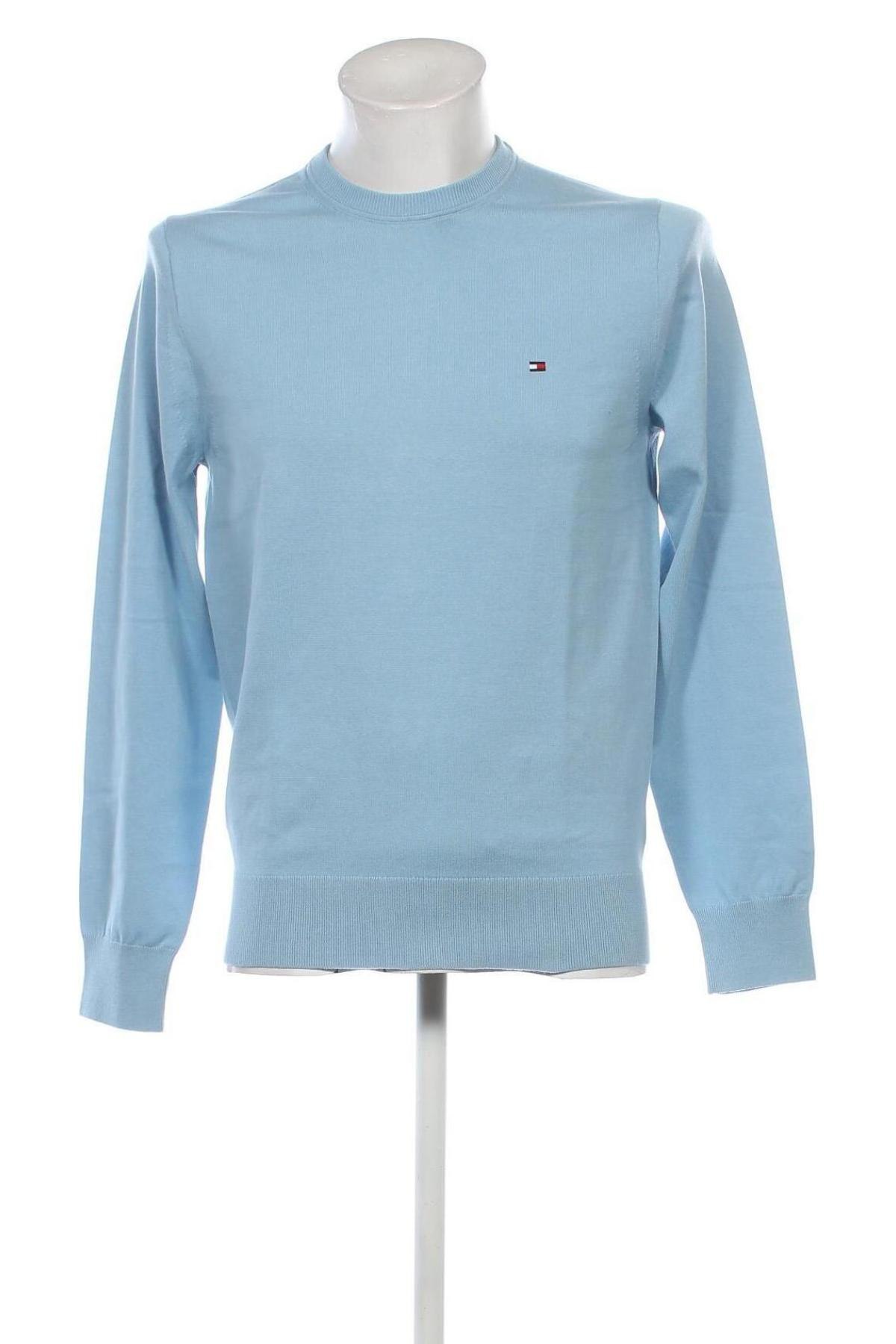 Herrenpullover Tommy Hilfiger, Größe M, Farbe Blau, Preis 150,99 €