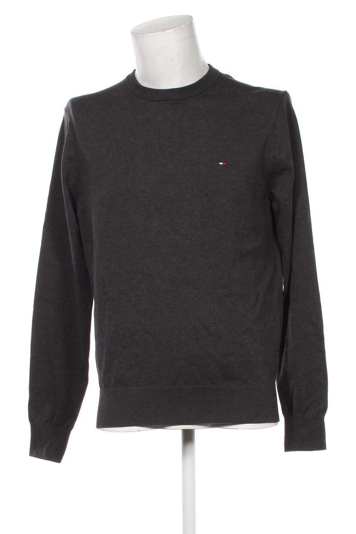 Herrenpullover Tommy Hilfiger, Größe L, Farbe Grau, Preis 52,99 €