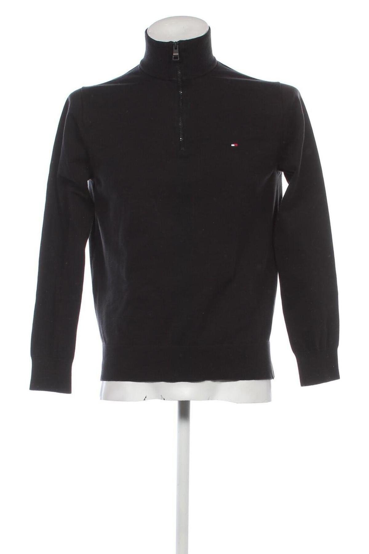 Herrenpullover Tommy Hilfiger, Größe L, Farbe Schwarz, Preis 83,49 €