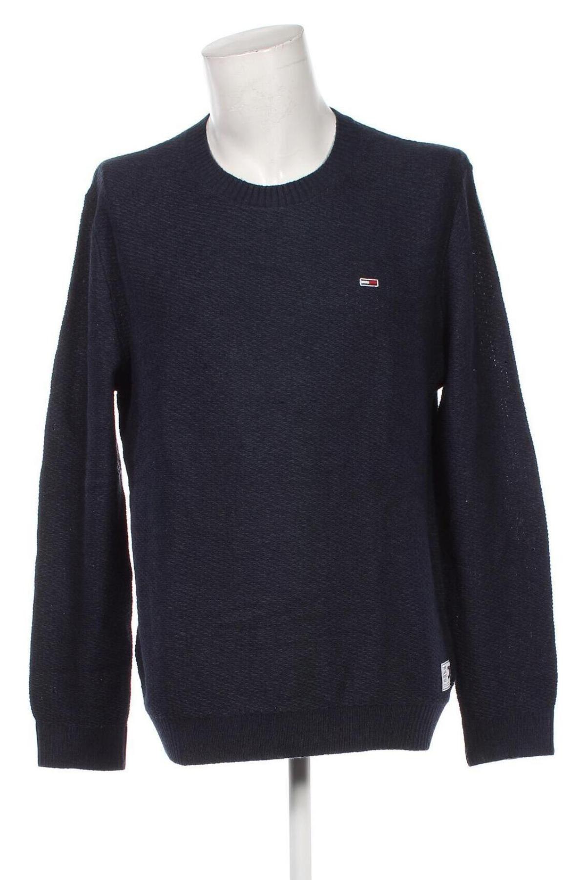 Pánsky sveter  Tommy Jeans, Veľkosť XL, Farba Modrá, Cena  103,45 €