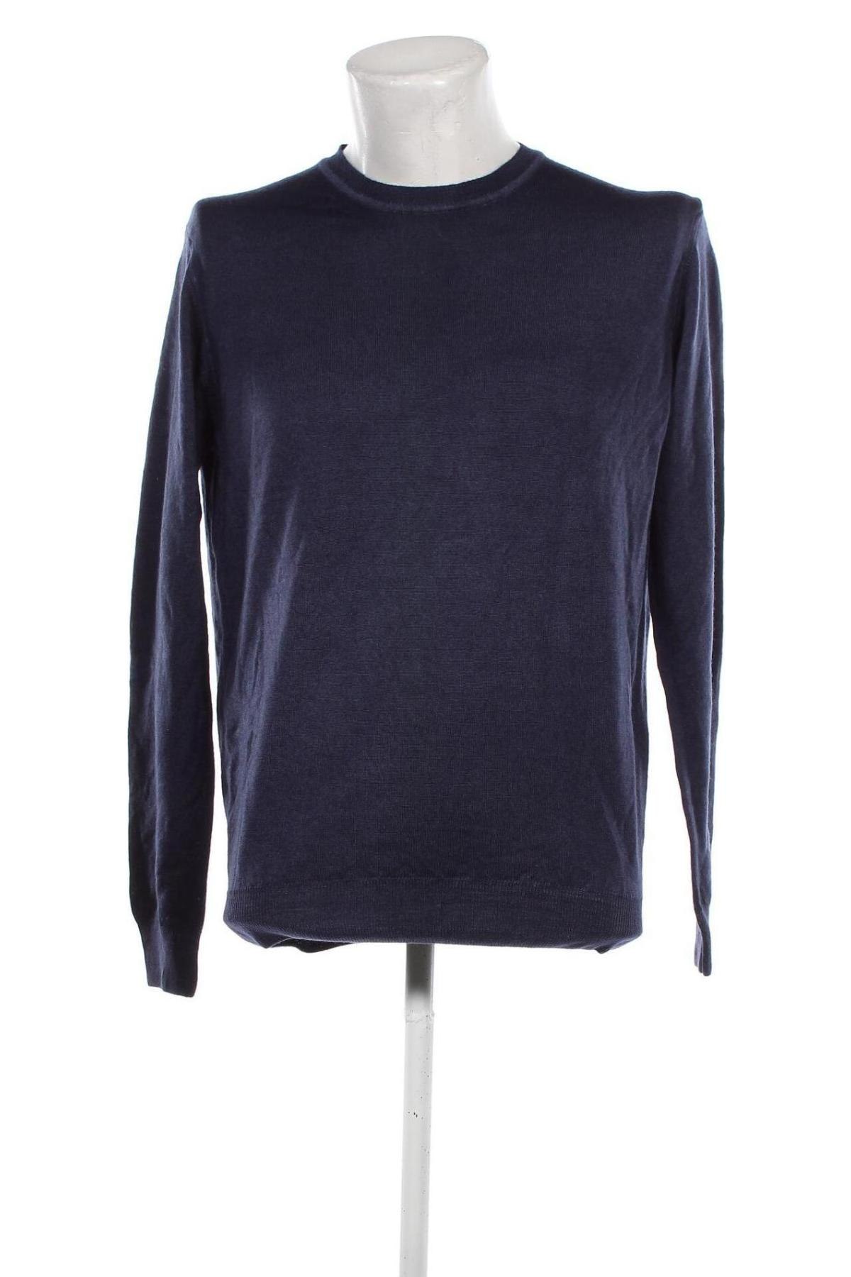 Herrenpullover Walbusch, Größe L, Farbe Blau, Preis € 19,99