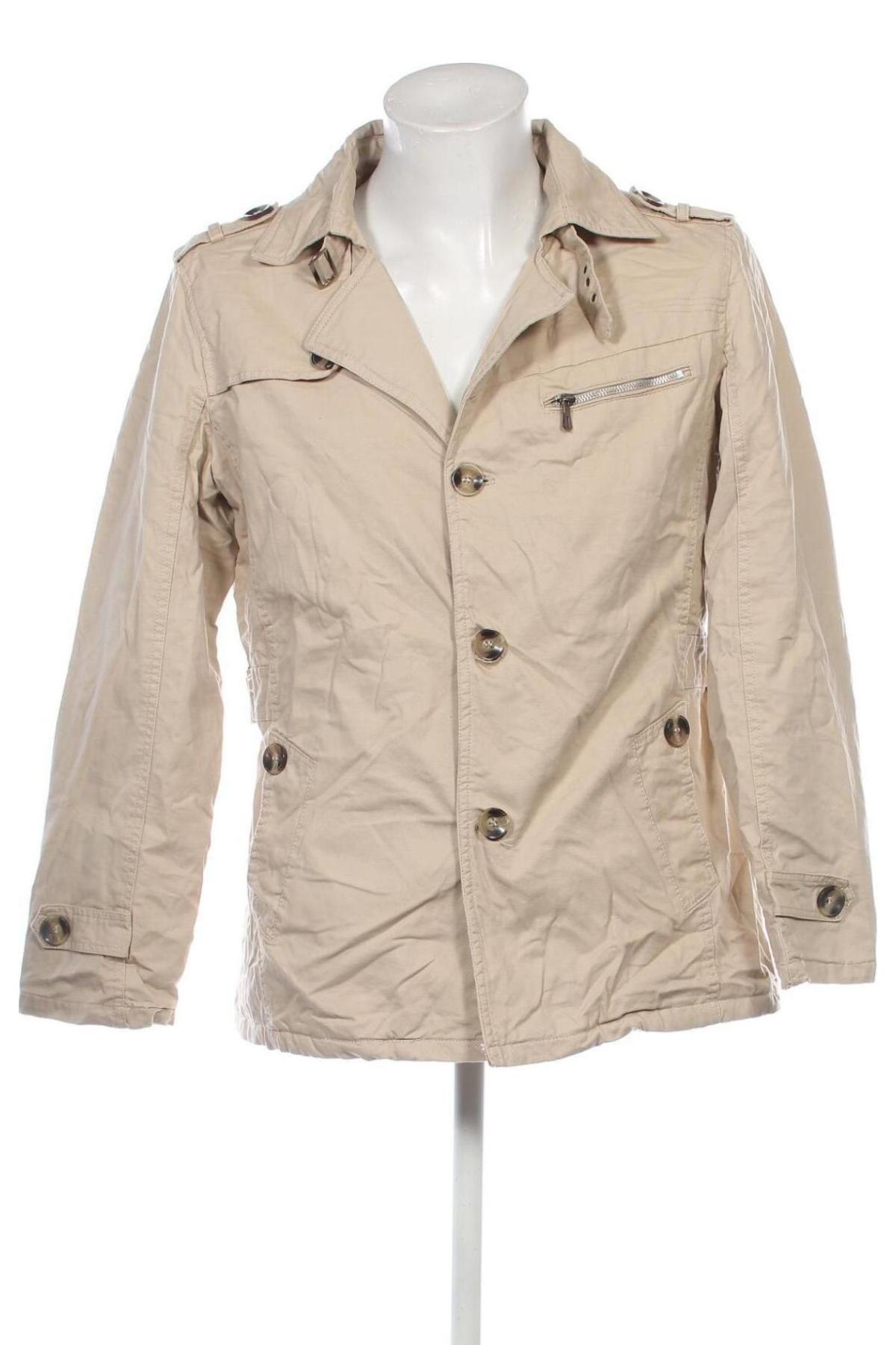 Herren Regenmantel Zicac, Größe L, Farbe Beige, Preis € 18,99