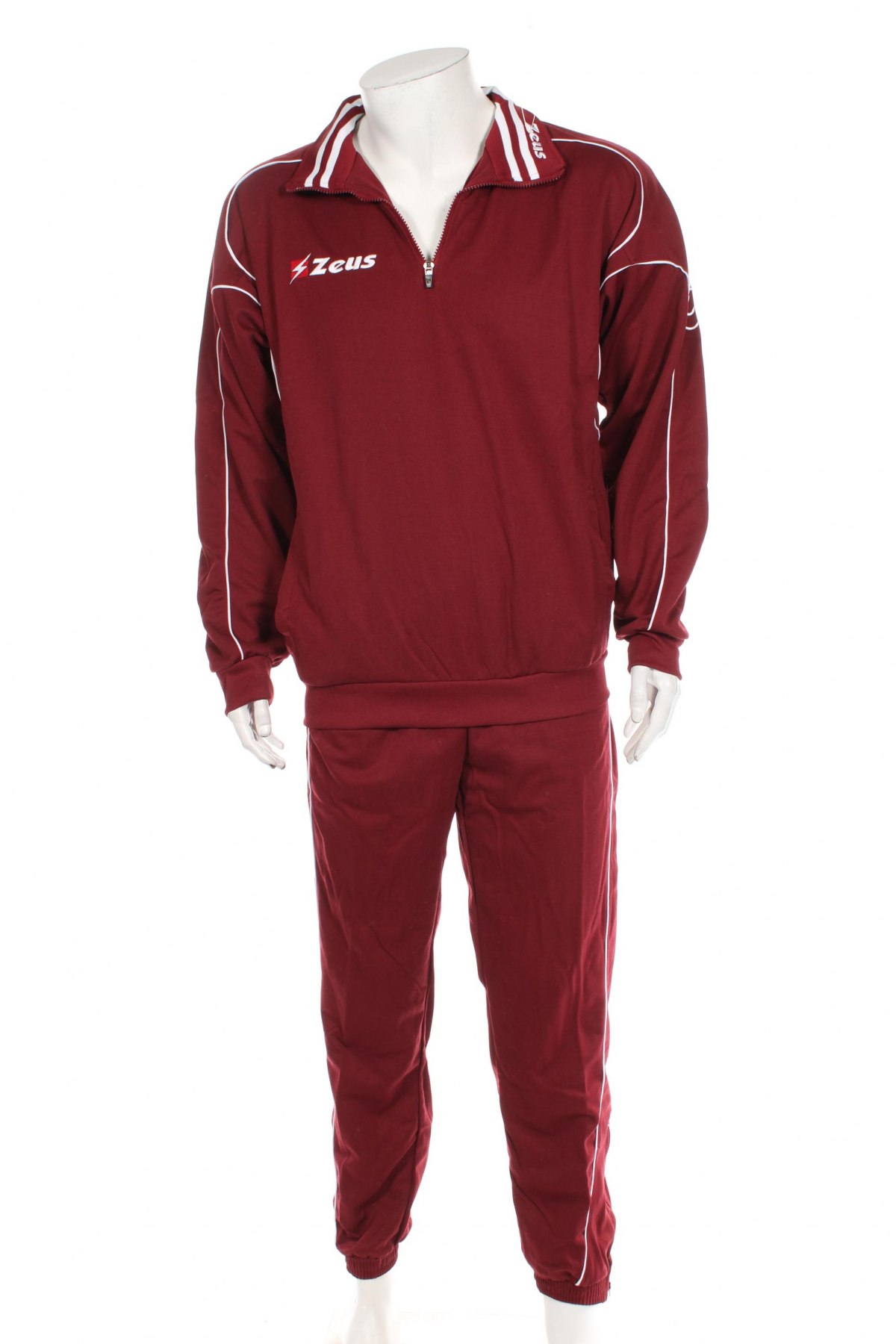 Herren Sportanzug Zeus, Größe L, Farbe Rot, Preis 47,79 €